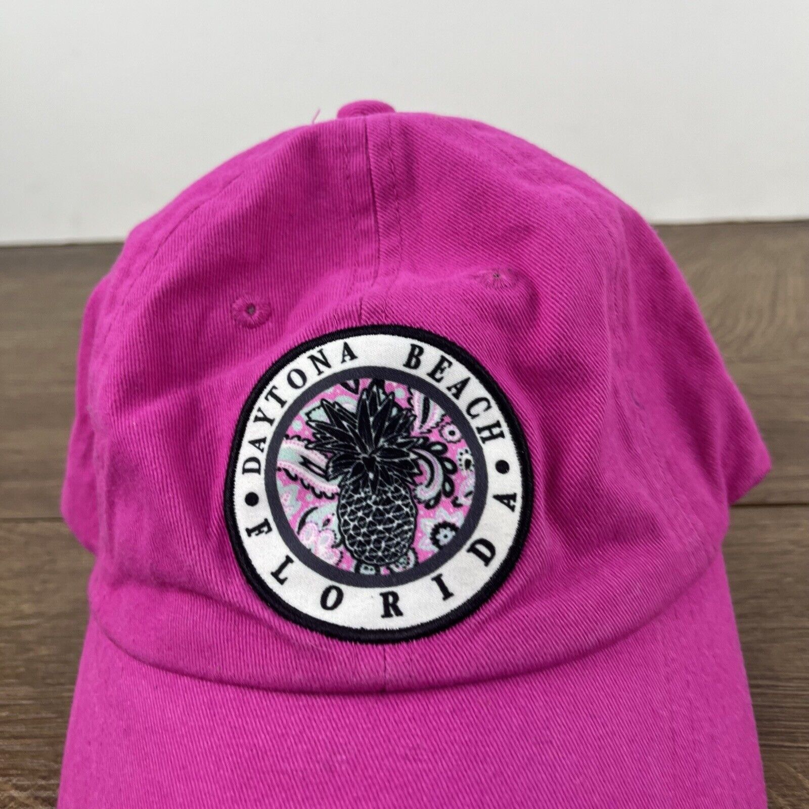 Other Daytona Beach Hat Florida Adjustable Hat Pink Hat Adjustable Size ONE SIZE - 6 Thumbnail