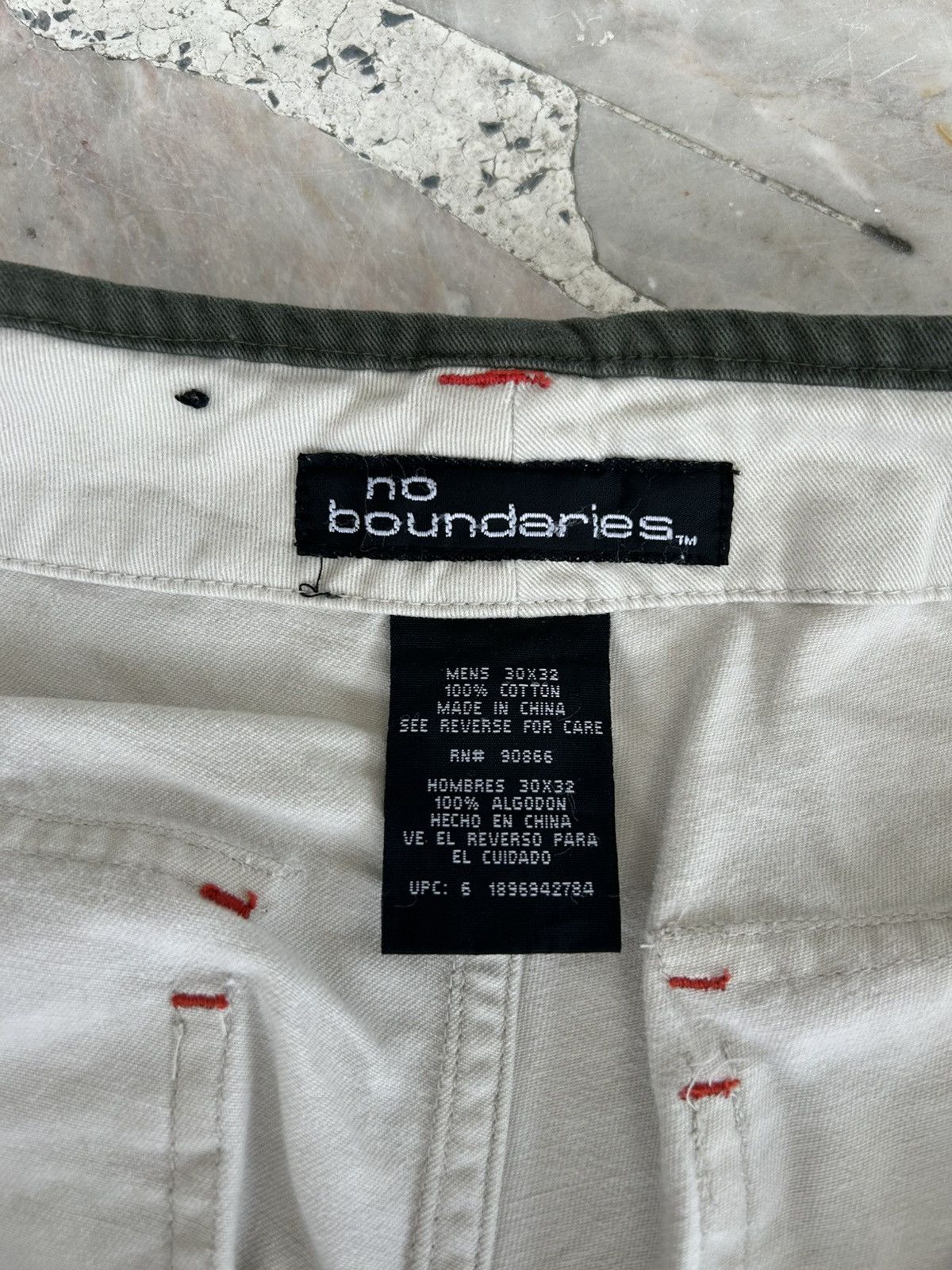 Japanese Brand No boundaries Cargo White Olive Size US 30 / EU 46 - 13 Thumbnail