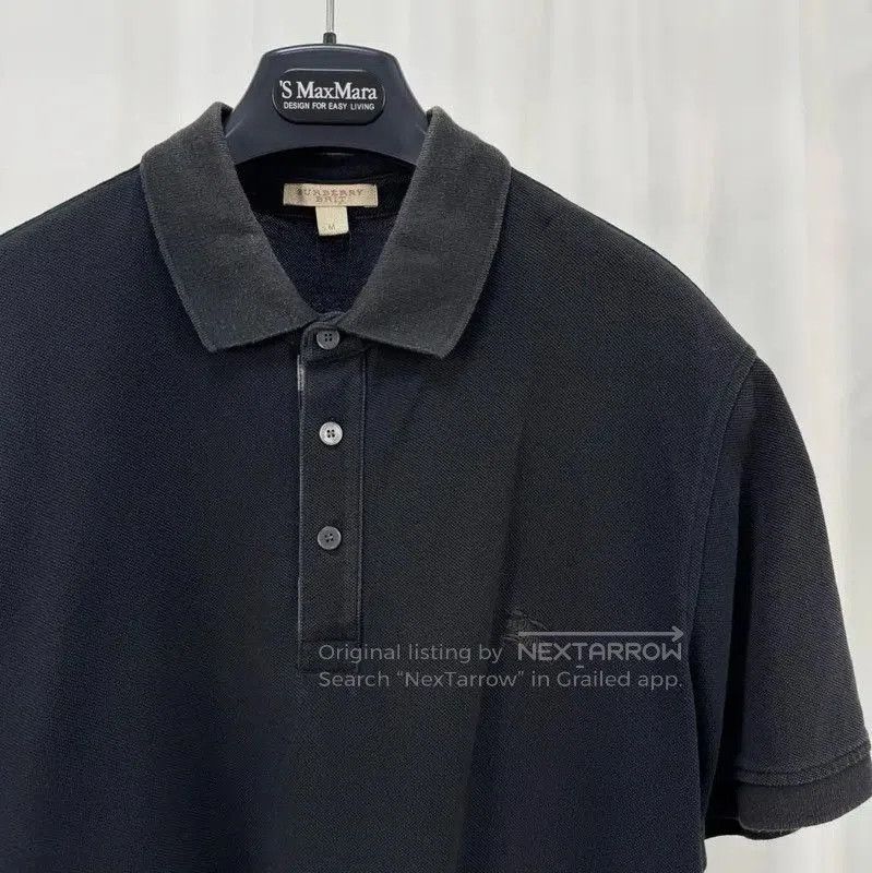 Burberry Burberry Black Embroidered Logo Short Sleeve Polo. Size US M / EU 48-50 / 2 - 3 Thumbnail