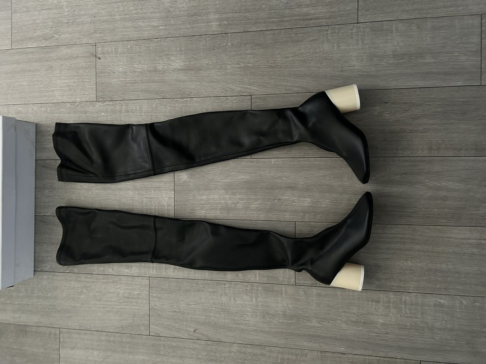 Maison Margiela MM6 Maison Margiela Slip On Knee-High Boots Size US 4.5 / IT 34.5 - 6 Thumbnail