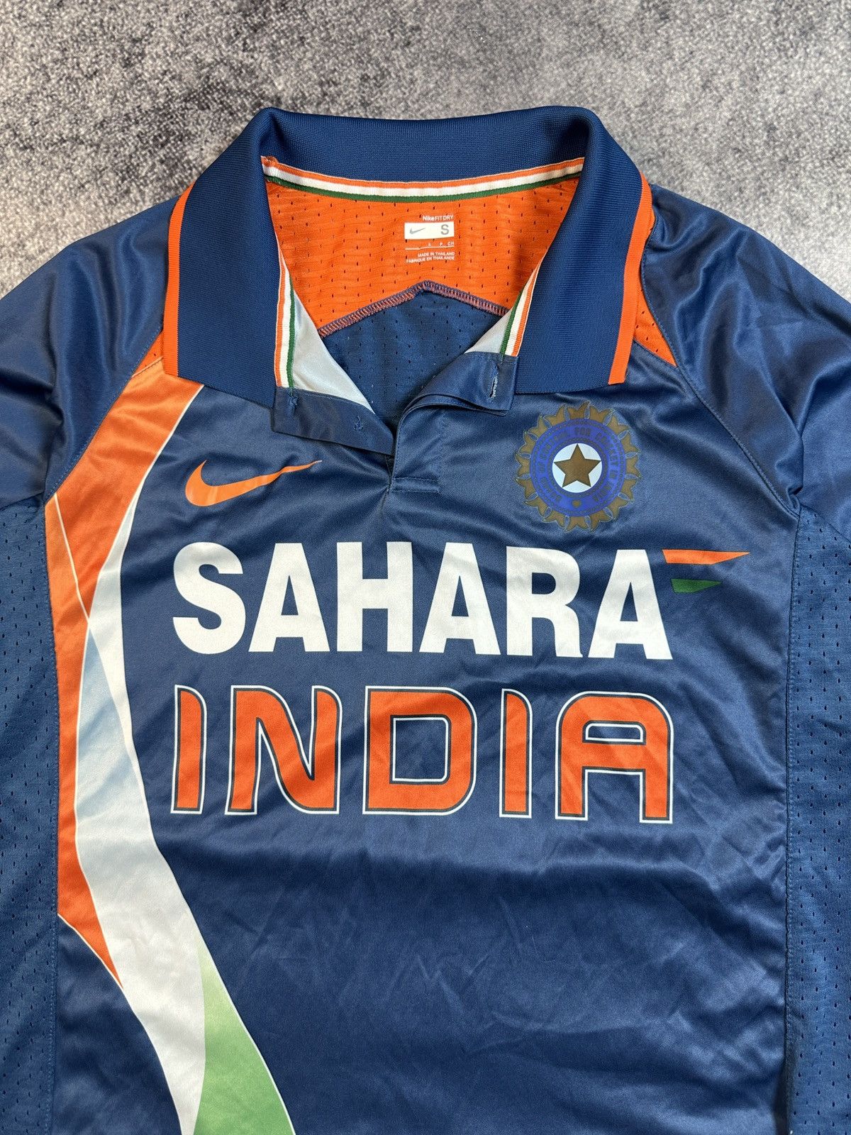 Nike Vintage Nike India Sahara Cricket Jersey Streetwear Rare S Size US S / EU 44-46 / 1 - 2 Thumbnail