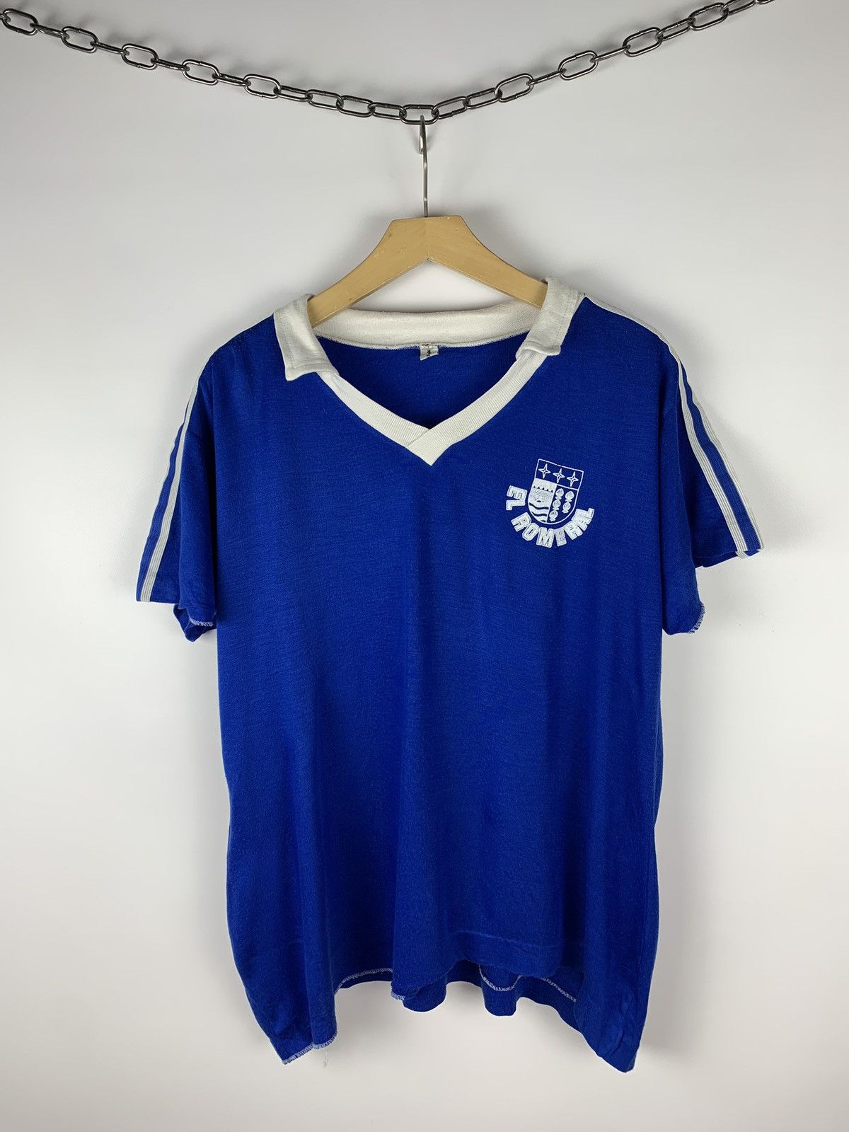 Vintage Vintage El Romeral Malaga Soccer Football Shirt Men’s Blue Size US M / EU 48-50 / 2 - 1 Thumbnail
