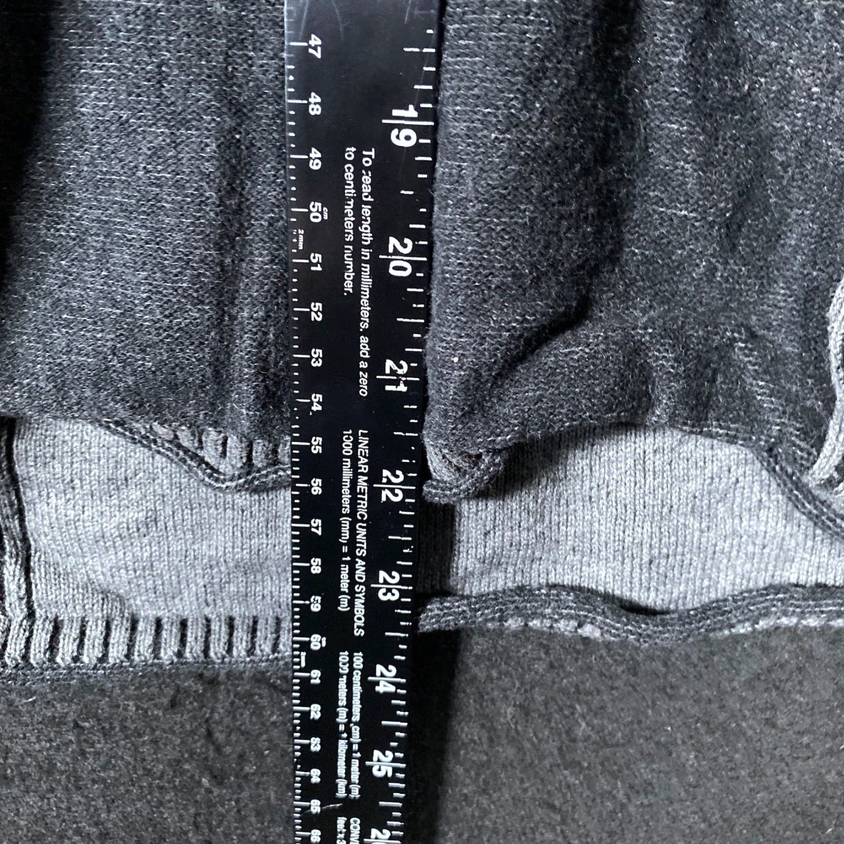 Eddie Bauer Eddie Bauer Womens Sweatshirt Black Gray Pullover V Neck Hoodie Medium Size M / US 6-8 / IT 42-44 - 7 Thumbnail