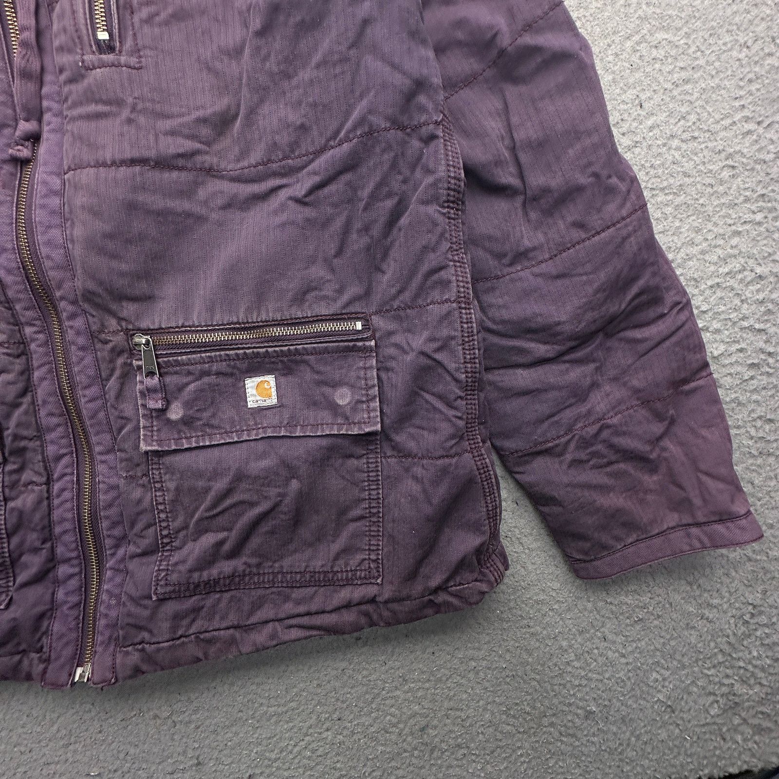 Carhartt Carhartt 100667 Gallatin Jacket Womens Large Quilt Lined Size US L / EU 52-54 / 3 - 12 Thumbnail