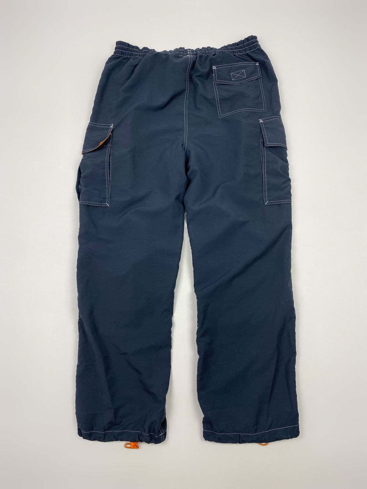 Vintage Y2K Vintage CSActive Lightweight Parachute Navy Cargo Pants Size US 35 - 7 Thumbnail