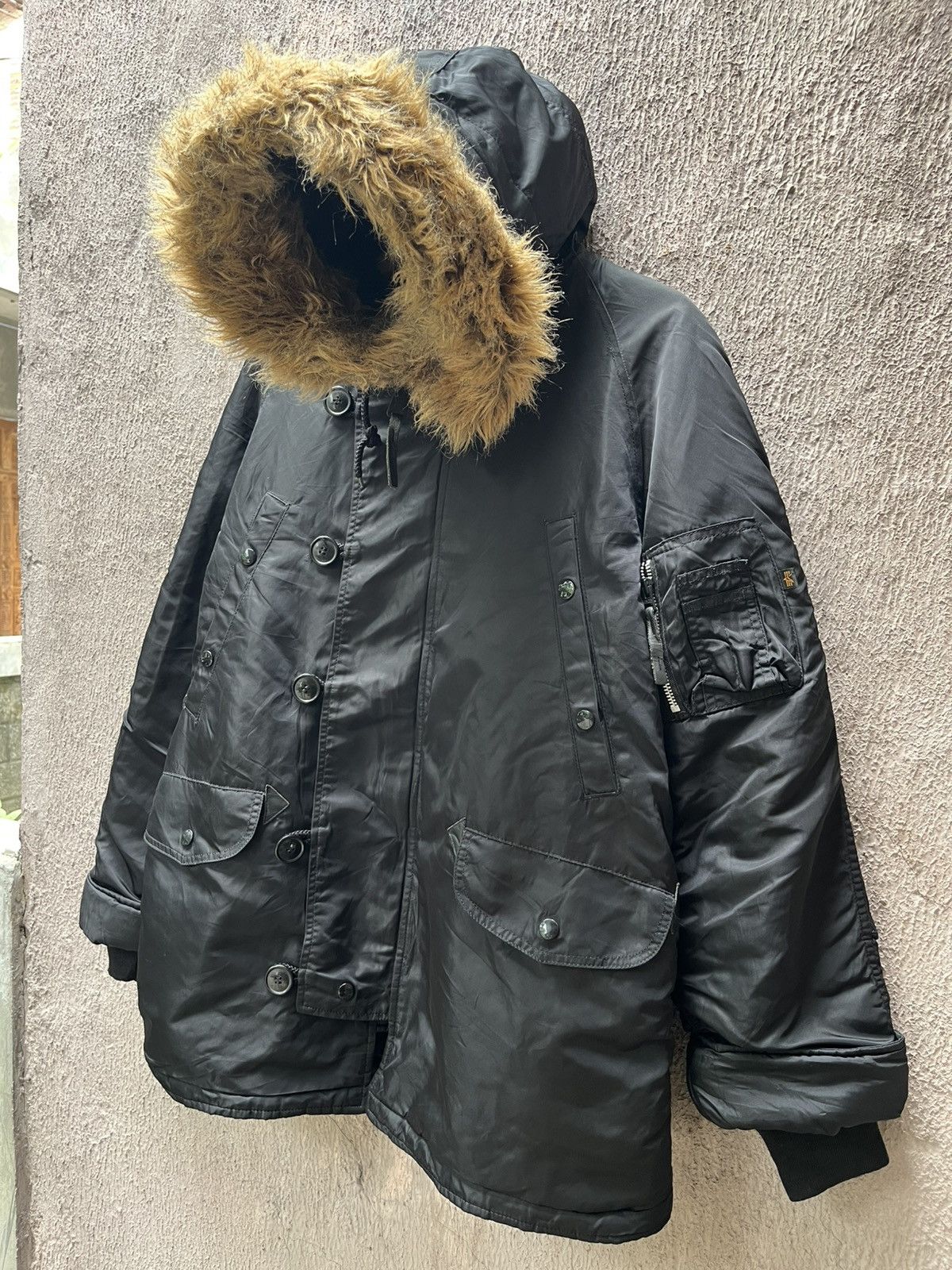 Alpha Industries N-3B Parka Long Extreme Cold Weather Black