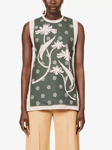 Chloe o1y0825 Blouse in Multicolor Size S / US 4 / IT 40 - 2 Thumbnail