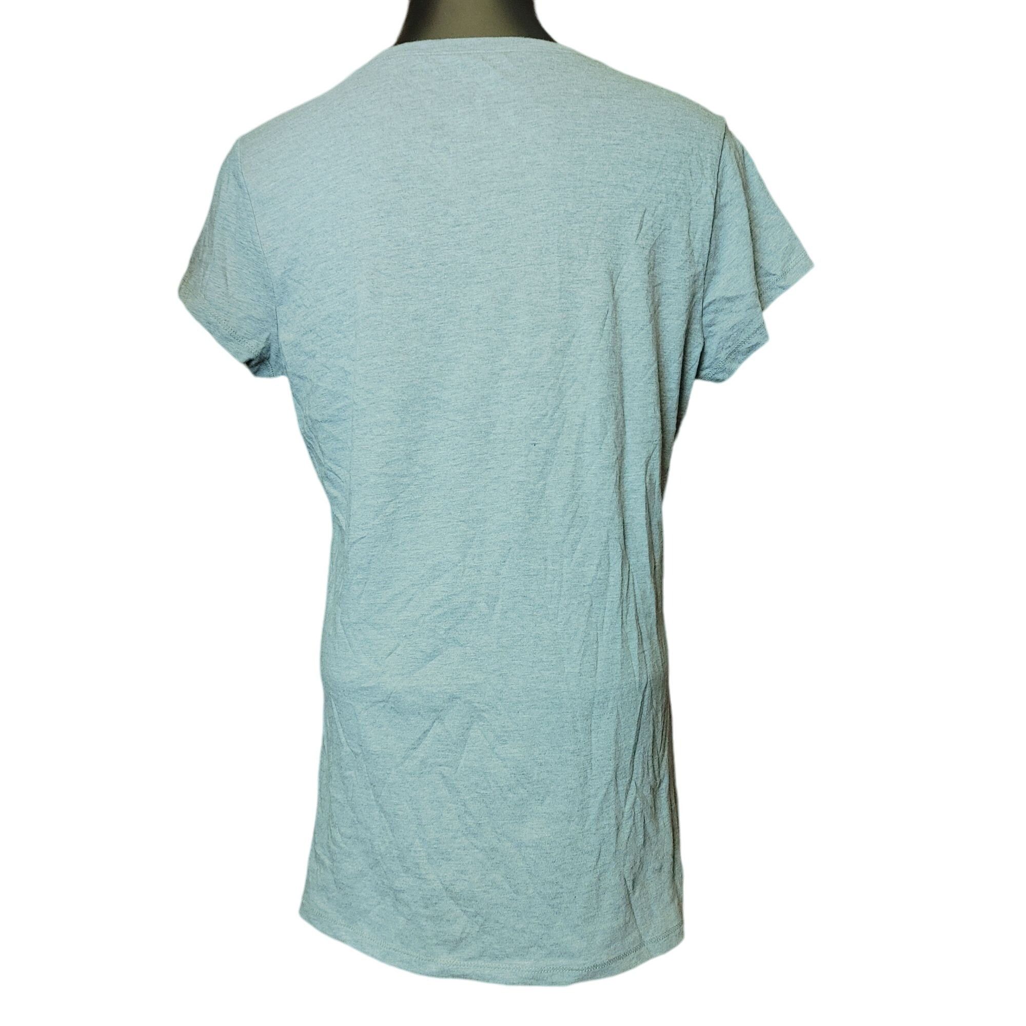 Other NO BOUNDARIES NOBO Womens XL Gray Short Sleeve Basic Casual Size XL / US 12-14 / IT 48-50 - 2 Thumbnail