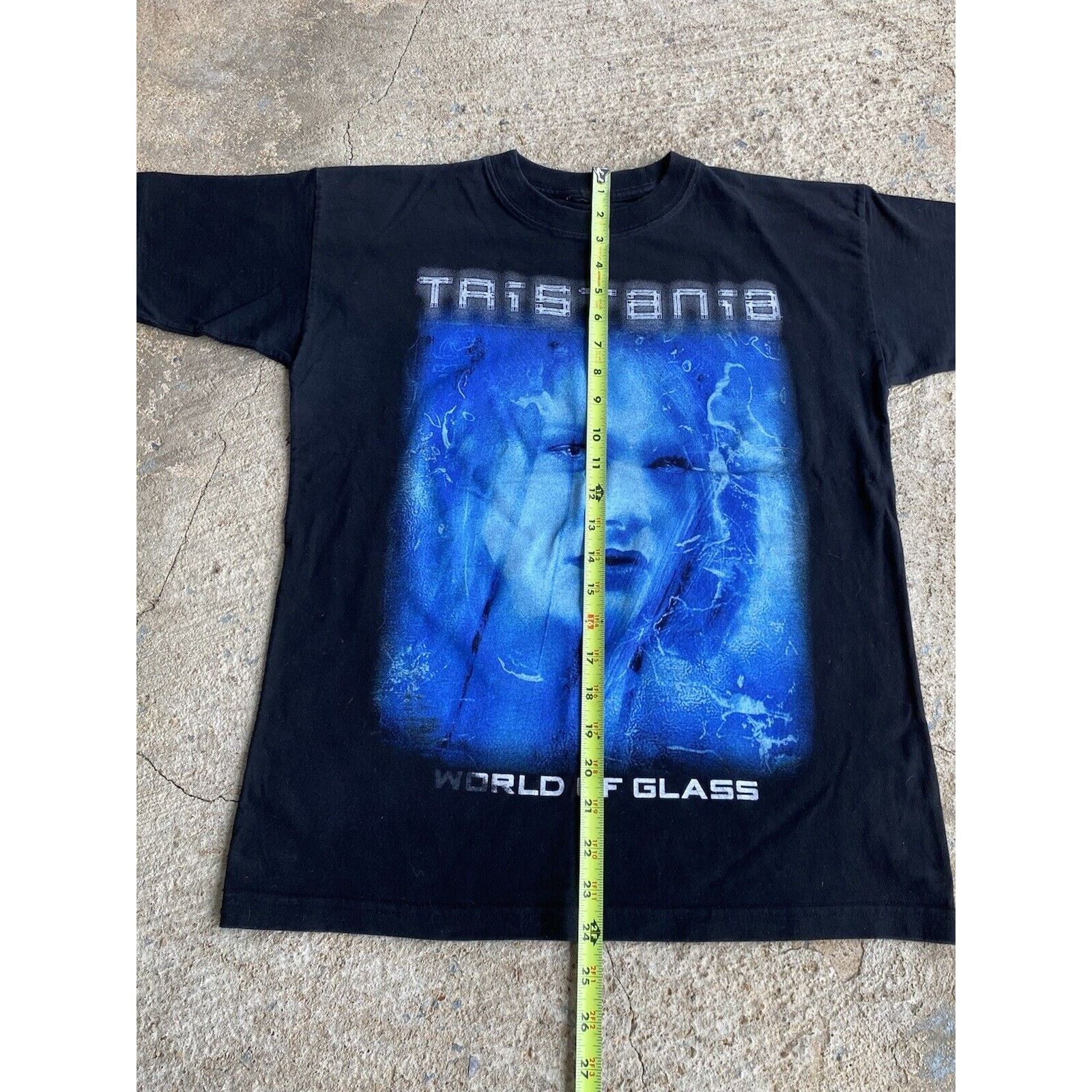 Band Tees Vintage Tristania World Of Glass Metal Double Sided Shirt Size US S / EU 44-46 / 1 - 7 Thumbnail
