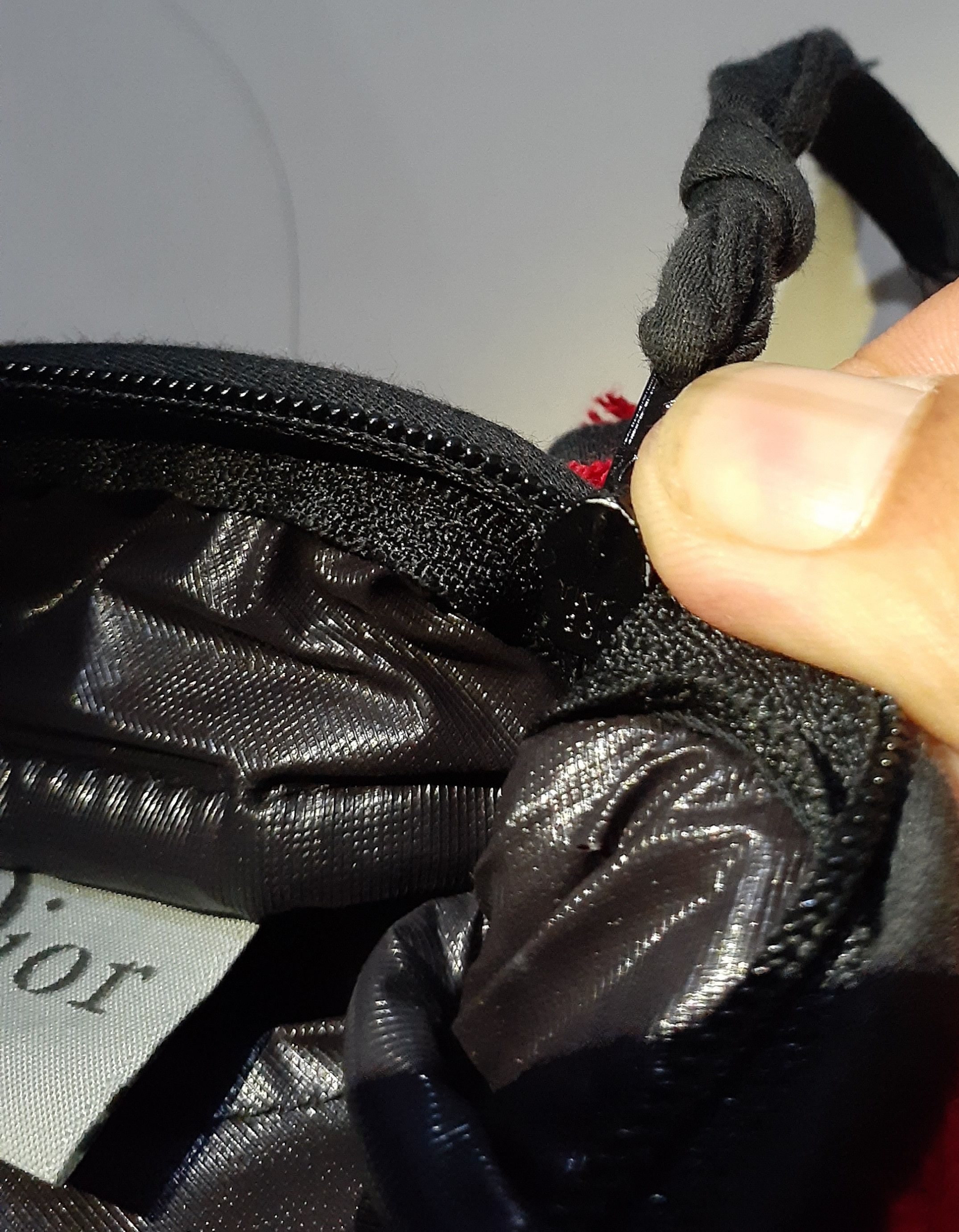 Christian Dior Monsieur × Dior × John Galliano Vtg Y2K Dior Ja'Dore Red Terry Cloth Boston Bag Size ONE SIZE - 7 Thumbnail