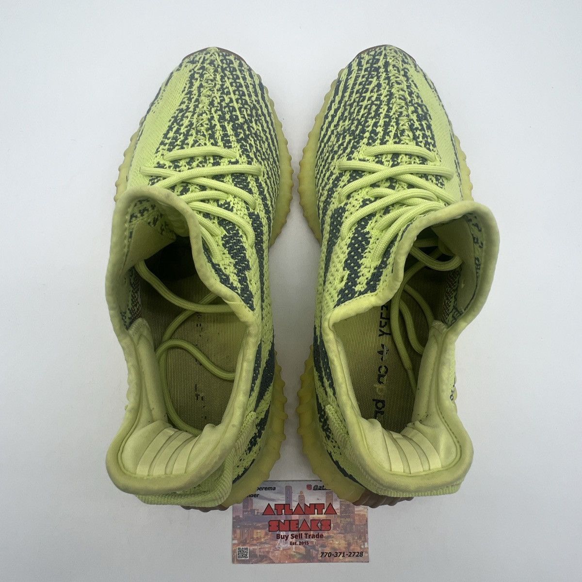 Adidas Yeezy boost 350 semi frozen yellow Size US 8.5 / EU 41-42 - 6 Thumbnail