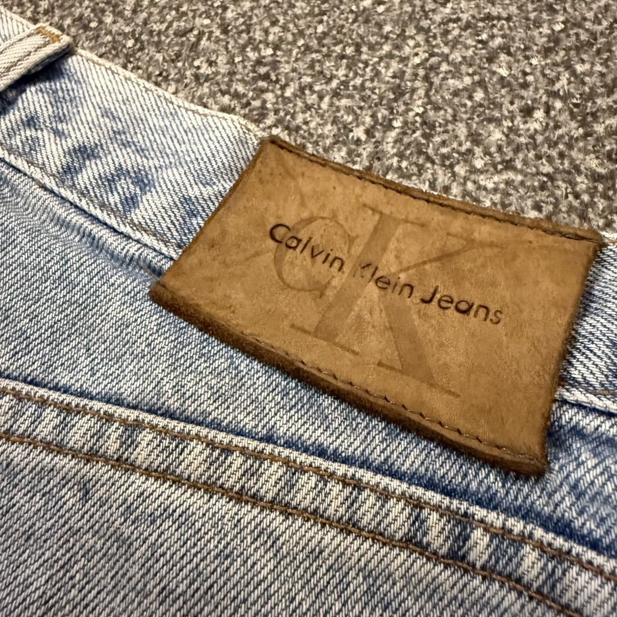 Calvin Klein 205W39NYC 🔥🔥 Original Calvin Klein Double Stone Wash Jeans Size US 29 - 10 Thumbnail