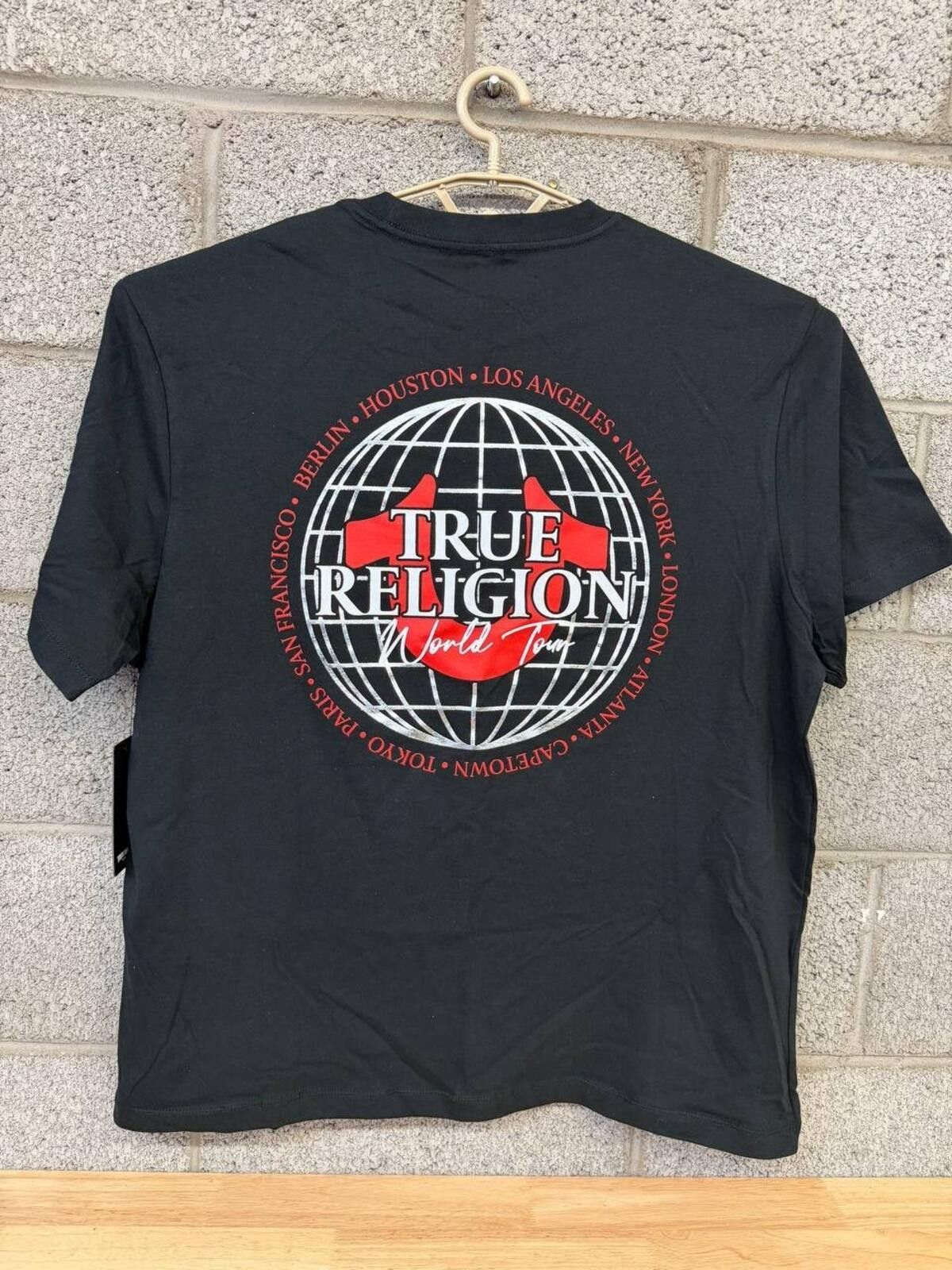 True Religion 2021 True Religion World Tour Graphic Tee Black 2XL NWT Size US XXL / EU 58 / 5 - 2 Thumbnail
