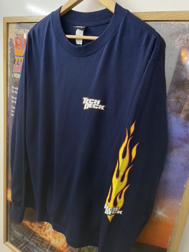 Vintage Y2K Vintage Tech Deck Dudes Park Bench Long Sleeve Size US M / EU 48-50 / 2 - 6 Thumbnail