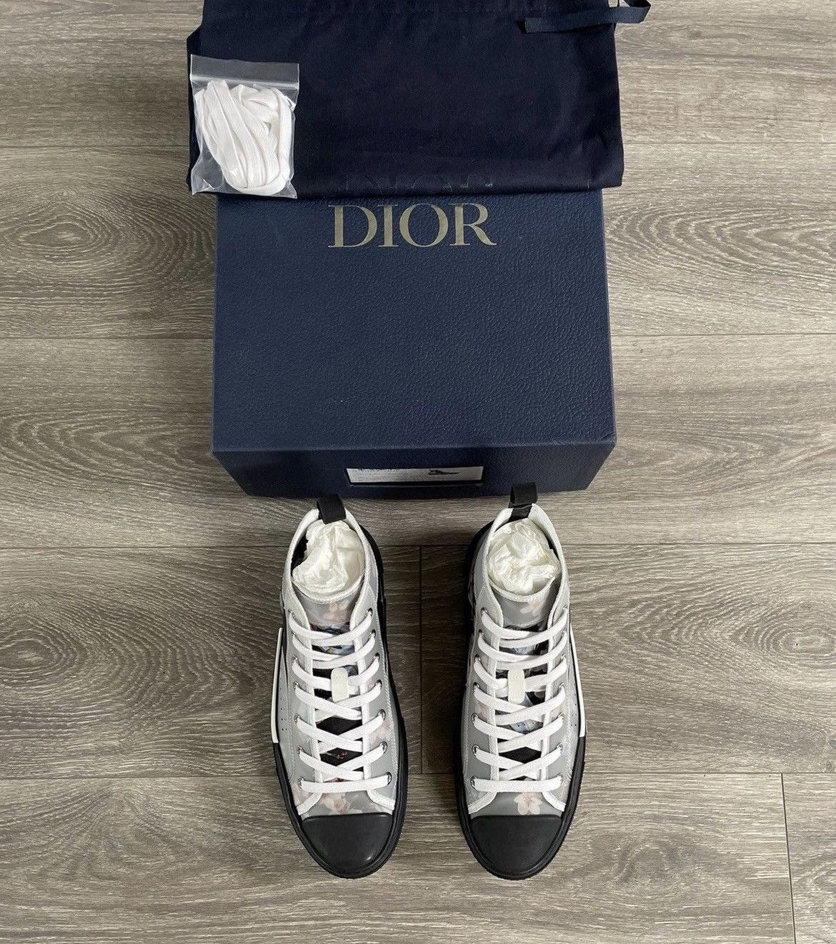 Dior Dior B23 Sorayama High-Tops Size US 7 / EU 40 - 5 Thumbnail