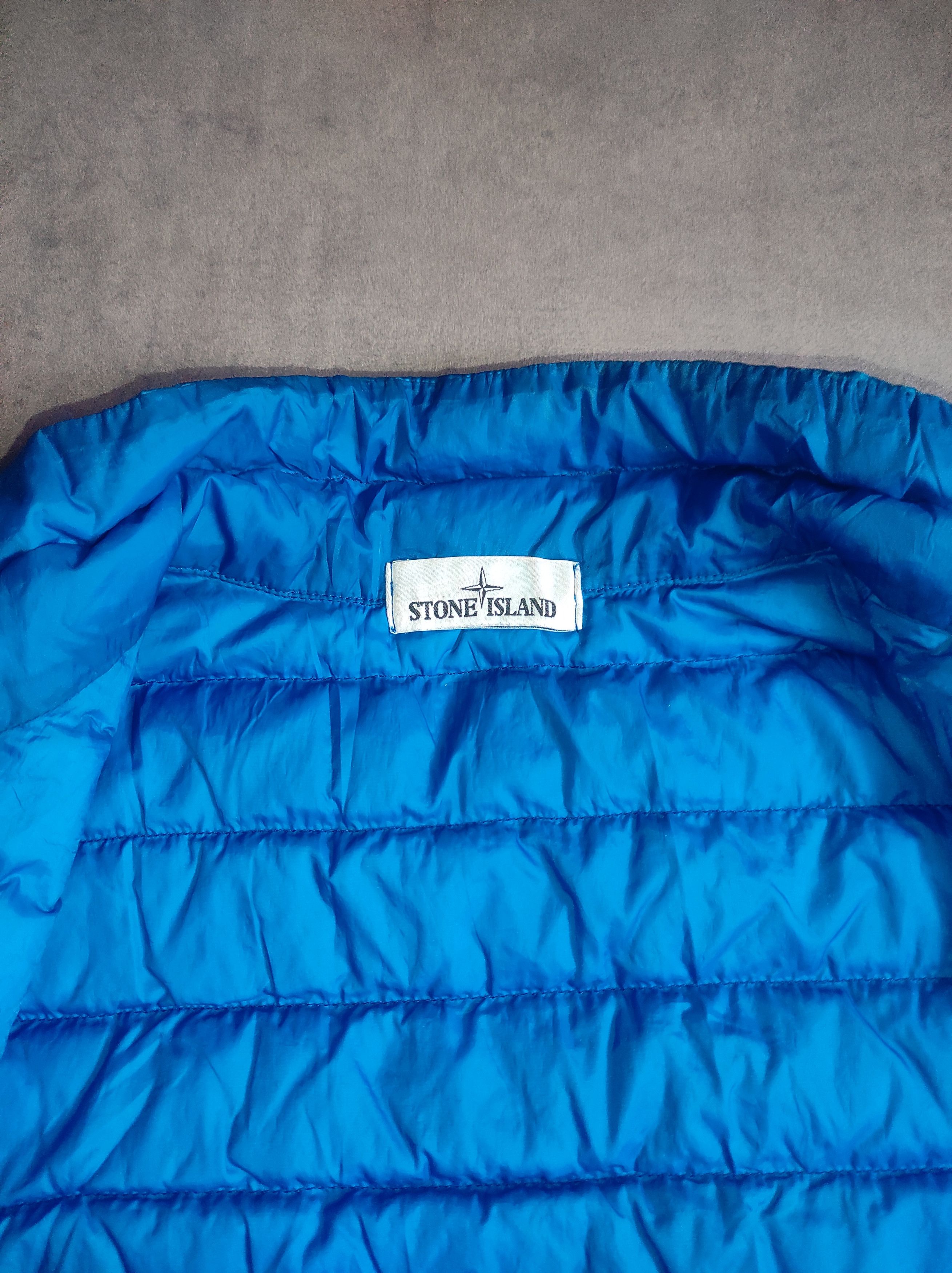 Stone Island Stone Island Garment dyed down vest bleu Size US XL / EU 56 / 4 - 4 Thumbnail