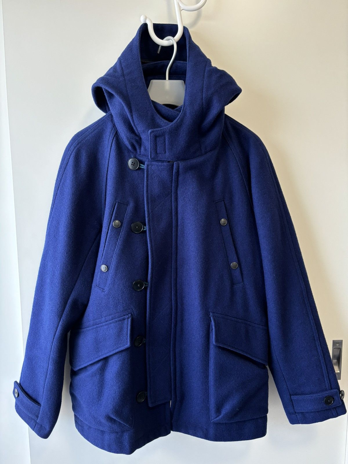 Japanese Brand Standard Wool Parka Coat Jacket Size US S / EU 44-46 / 1 - 1 Thumbnail