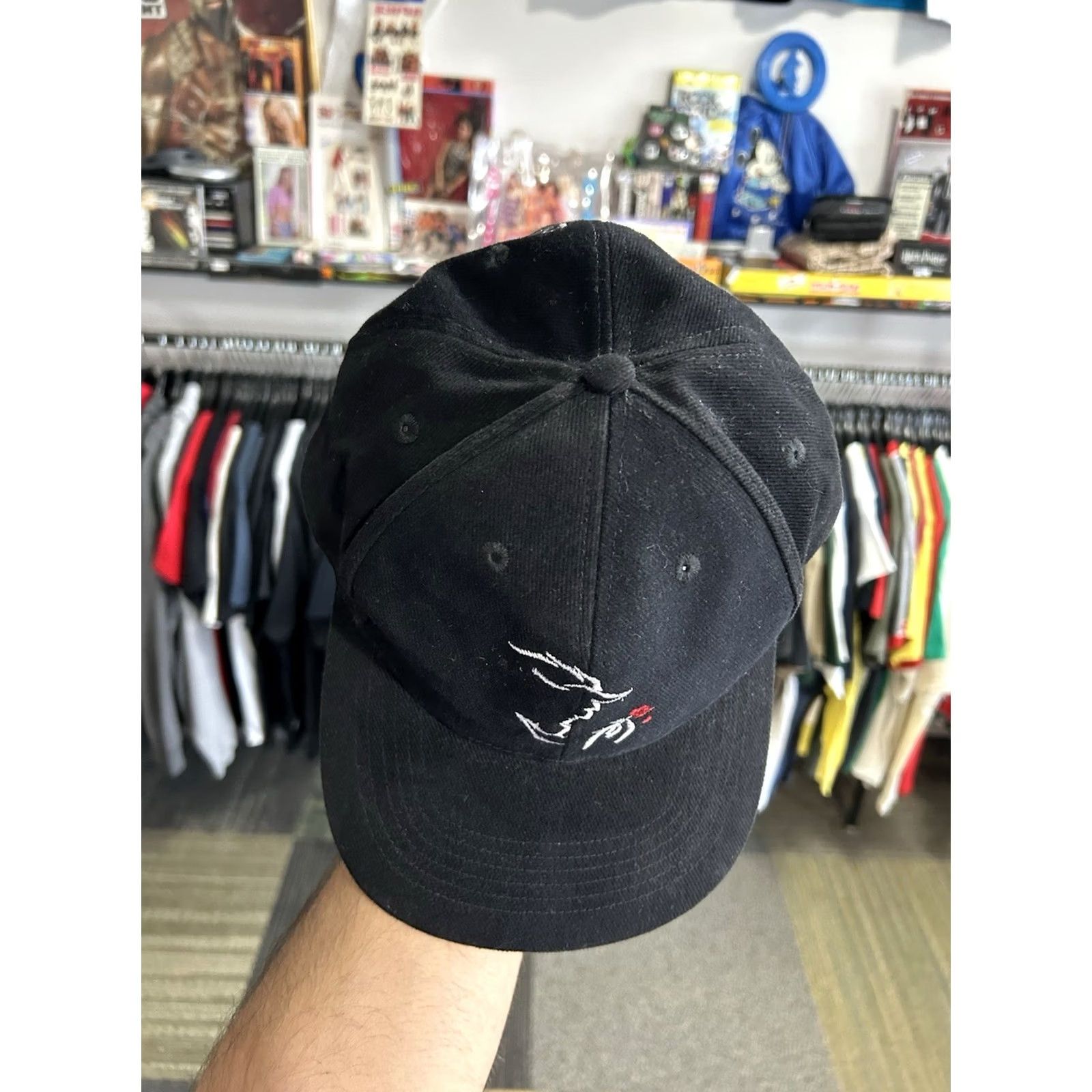 Disney VINTAGE Disney Beauty And The Beast The Broadway Musical Snapback Hat Cap 90s Unisex Adults One Size Black Baseball Cap Hat Size ONE SIZE - 4 Thumbnail