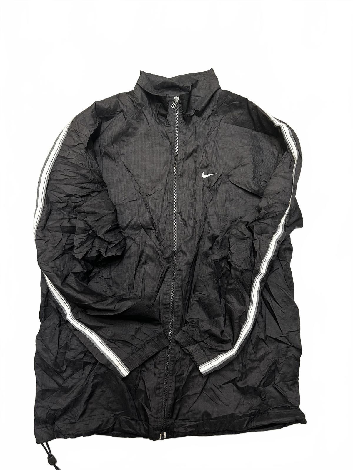 Nike Nike Lightweight Black Windbreaker Jacket Size US L / EU 52-54 / 3 - 2 Thumbnail