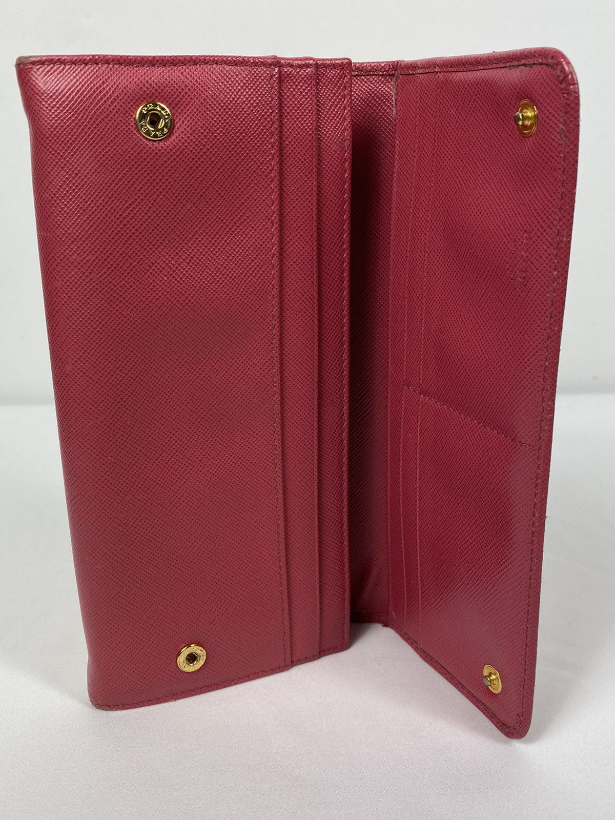 Prada Prada Saffiano Metal Long Wallet Size ONE SIZE - 4 Thumbnail