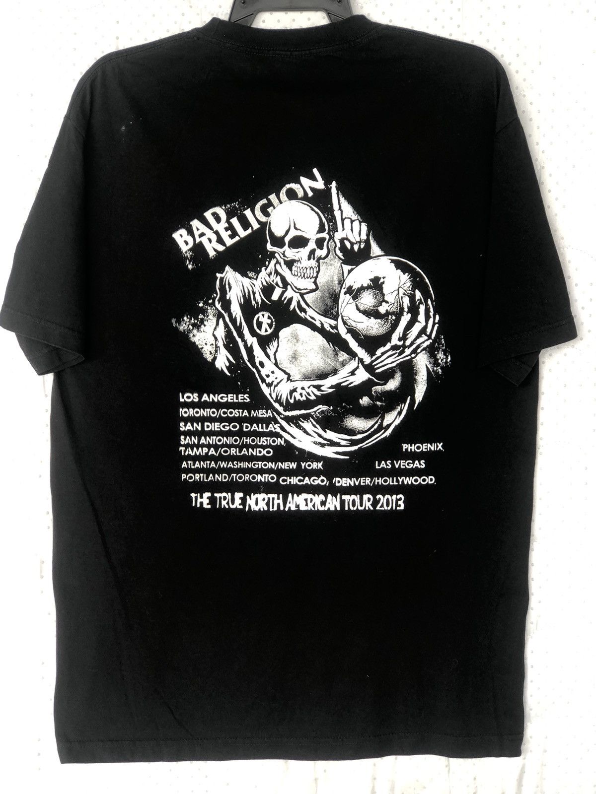 Band Tees Vintage BAD RELIGION Punk 2013 Tour Tee Size US L / EU 52-54 / 3 - 2 Thumbnail