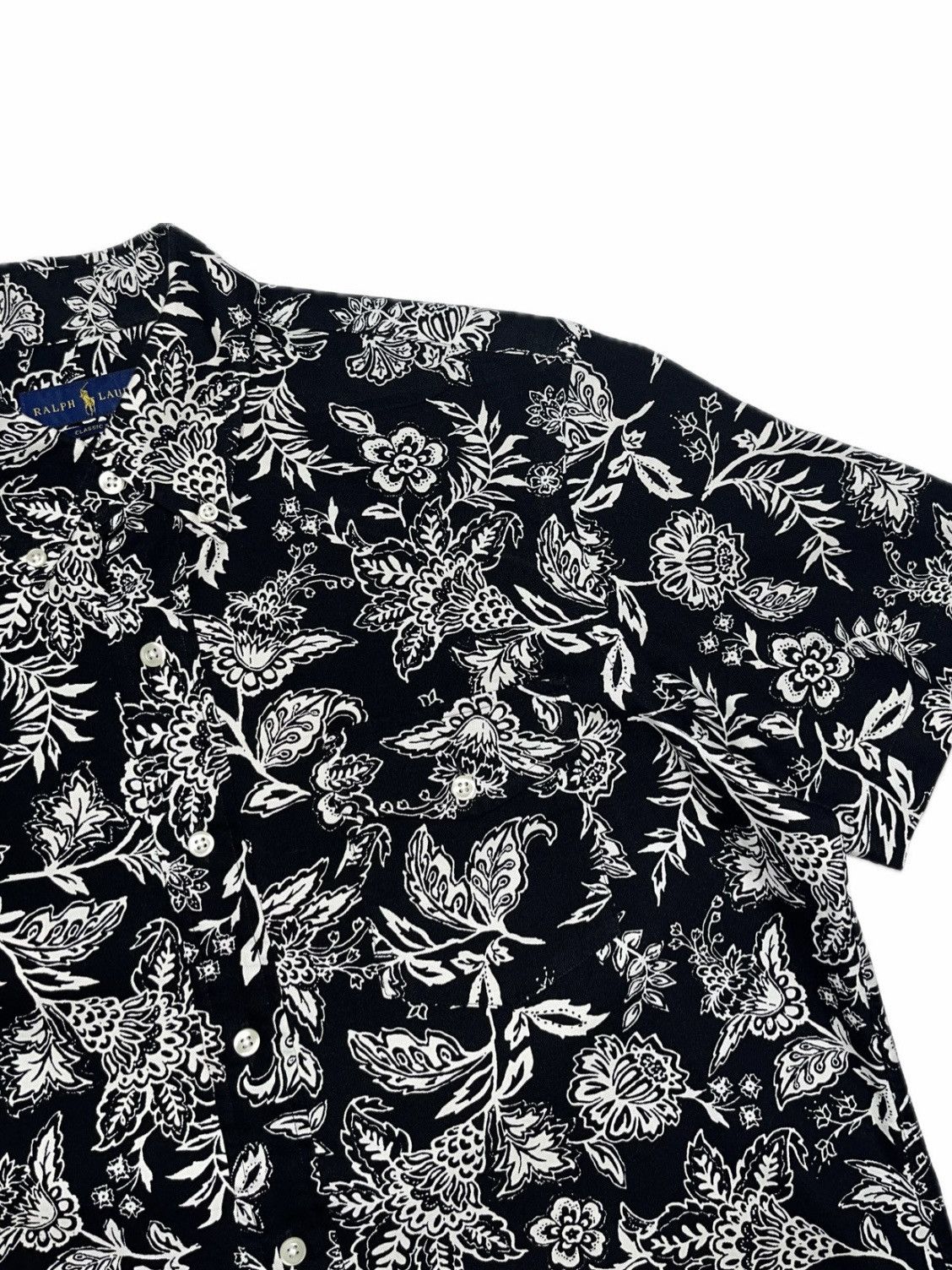 Polo Ralph Lauren Polo Ralph Lauren Hawaiian Floral Buttons Up Shirt Size US M / EU 48-50 / 2 - 4 Thumbnail