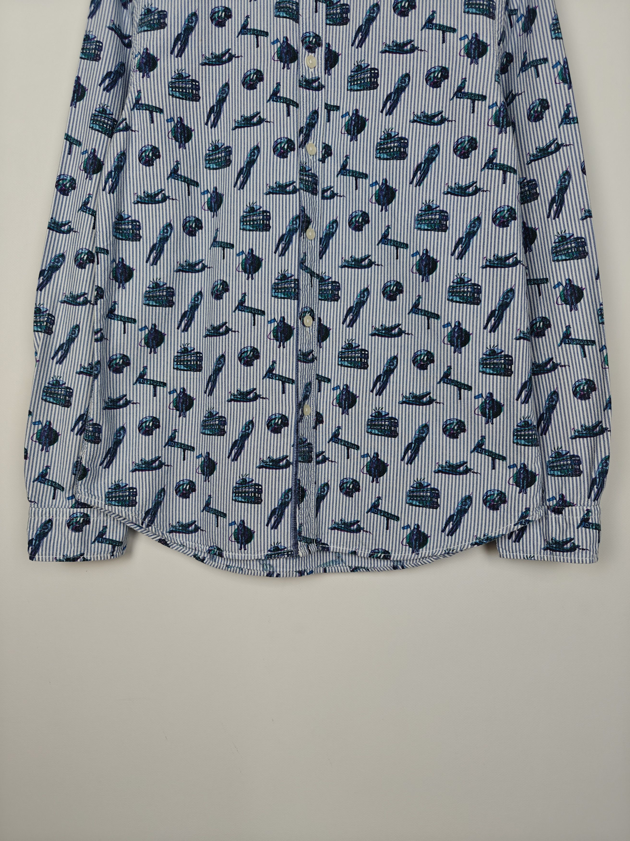 Desigual Desigual Astronaut Shirt Button Regular Fit size M Size US M / EU 48-50 / 2 - 3 Thumbnail