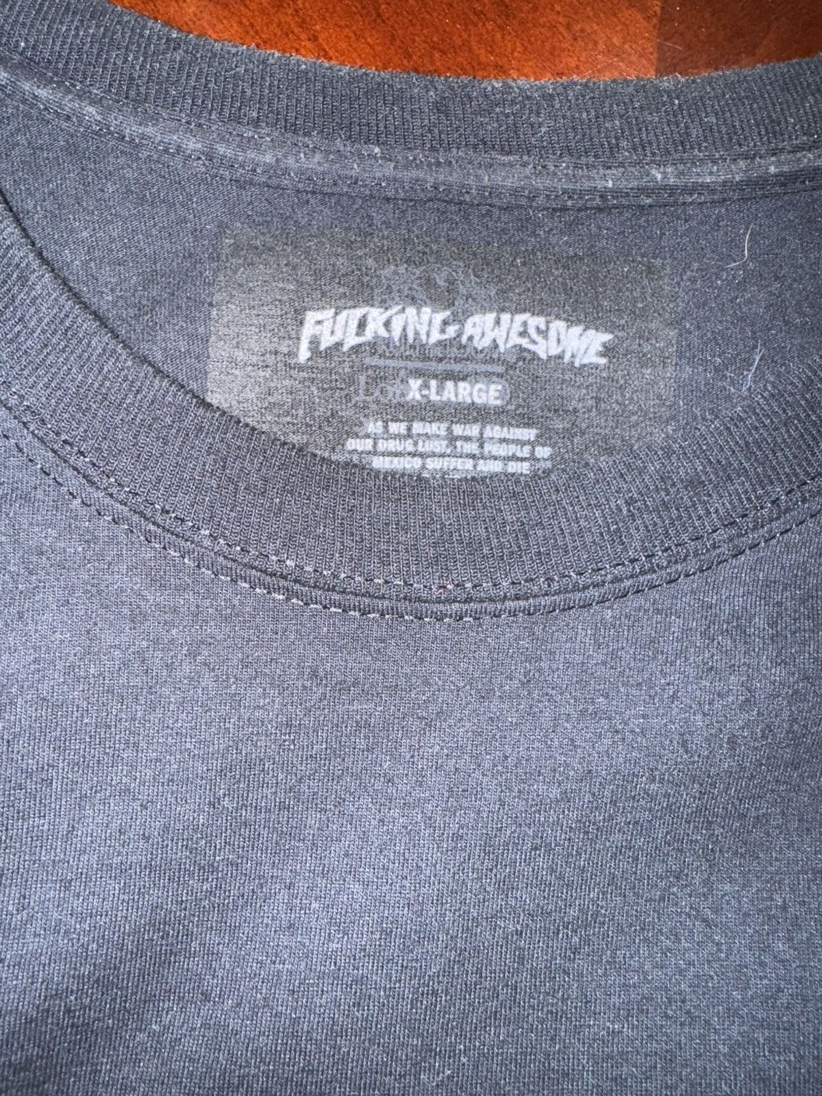 Fucking Awesome Fucking awesome long sleeve T-shirt Size US XL / EU 56 / 4 - 2 Thumbnail