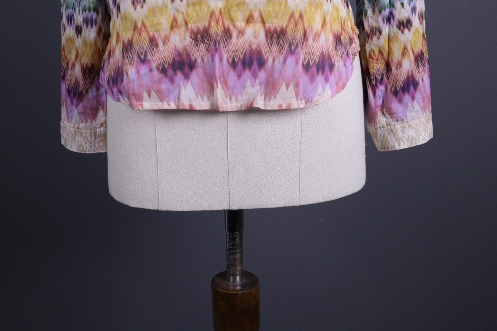 Heliot Emil Emily Van Den Bergh Multicolor Aztec Blouse Shirt Size 36 Size M / US 6-8 / IT 42-44 - 3 Thumbnail