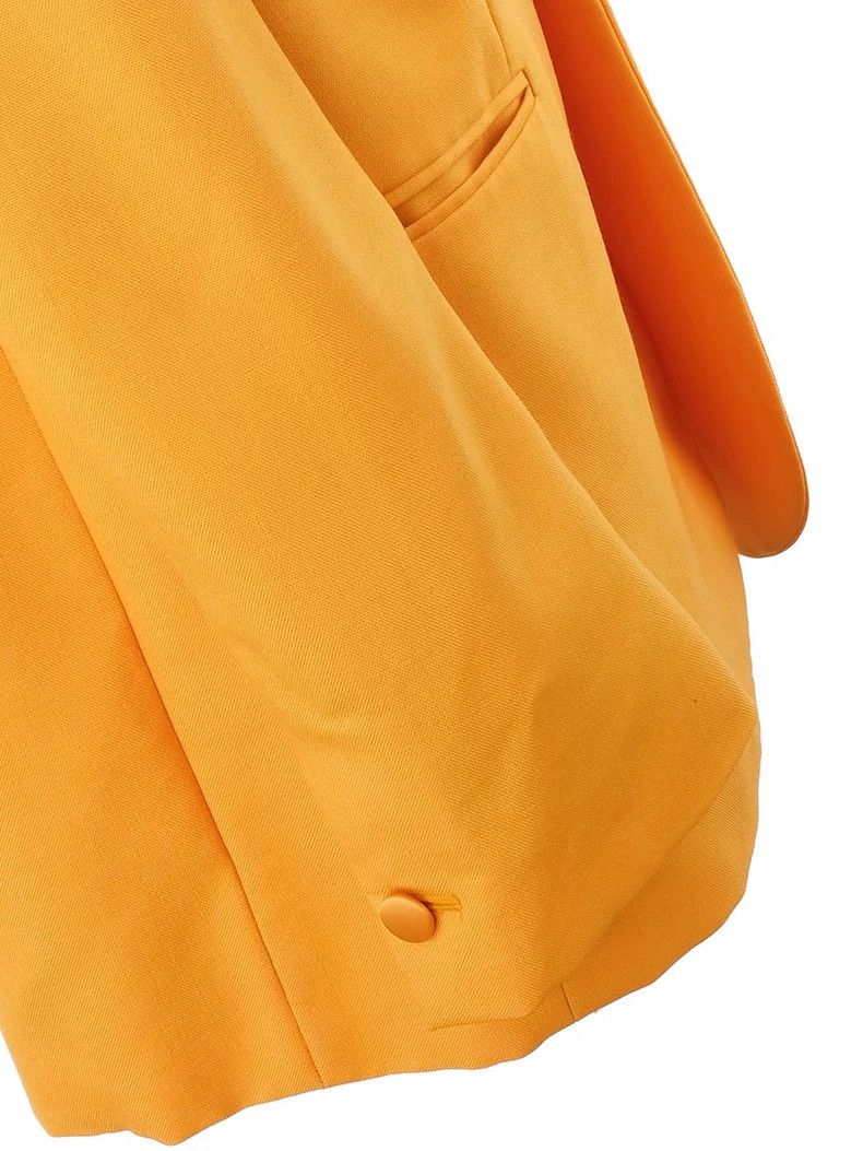 Balenciaga Balenciaga size 34 Suit Jacket Orange Size XS / US 0-2 / IT 36-38 - 8 Thumbnail