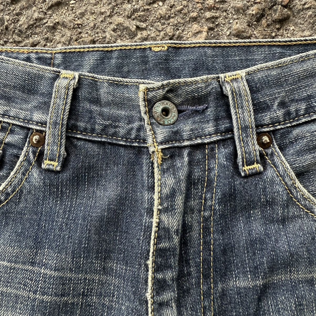 Levi's Vintage Clothing VINTAGE LEVI’S 502 MUD WASHED JEAN RIPPEP DENIM PANTS Size US 32 / EU 48 - 5 Thumbnail