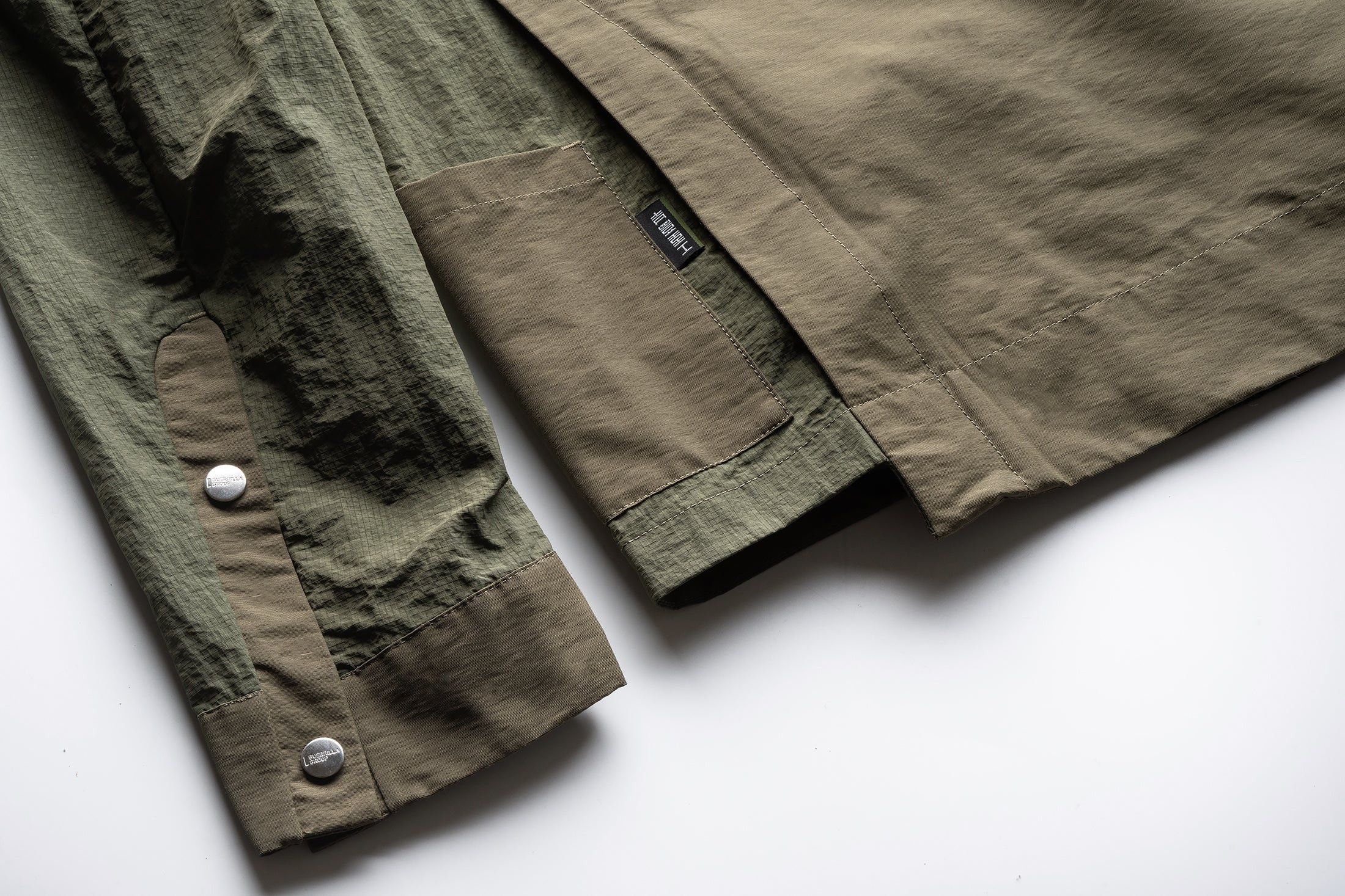 Guerrilla Group Guerrilla Group S5-JJ01 Olive 3-Way Blazer Jacket Size US L / EU 52-54 / 3 - 7 Thumbnail