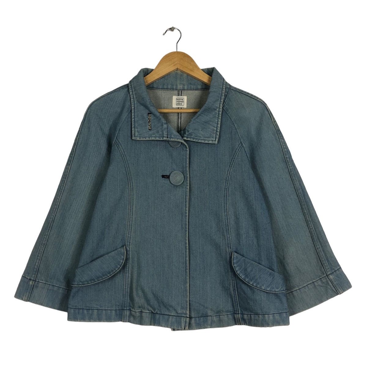 Japanese Brand × KOJIMA GENES Kojima market place crooped denim jacket Size M / US 6-8 / IT 42-44 - 1 Thumbnail
