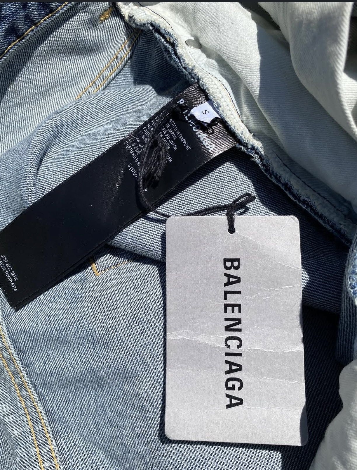 Balenciaga Balenciaga Oil Spill Jeans Size US 30 / EU 46 - 6 Thumbnail