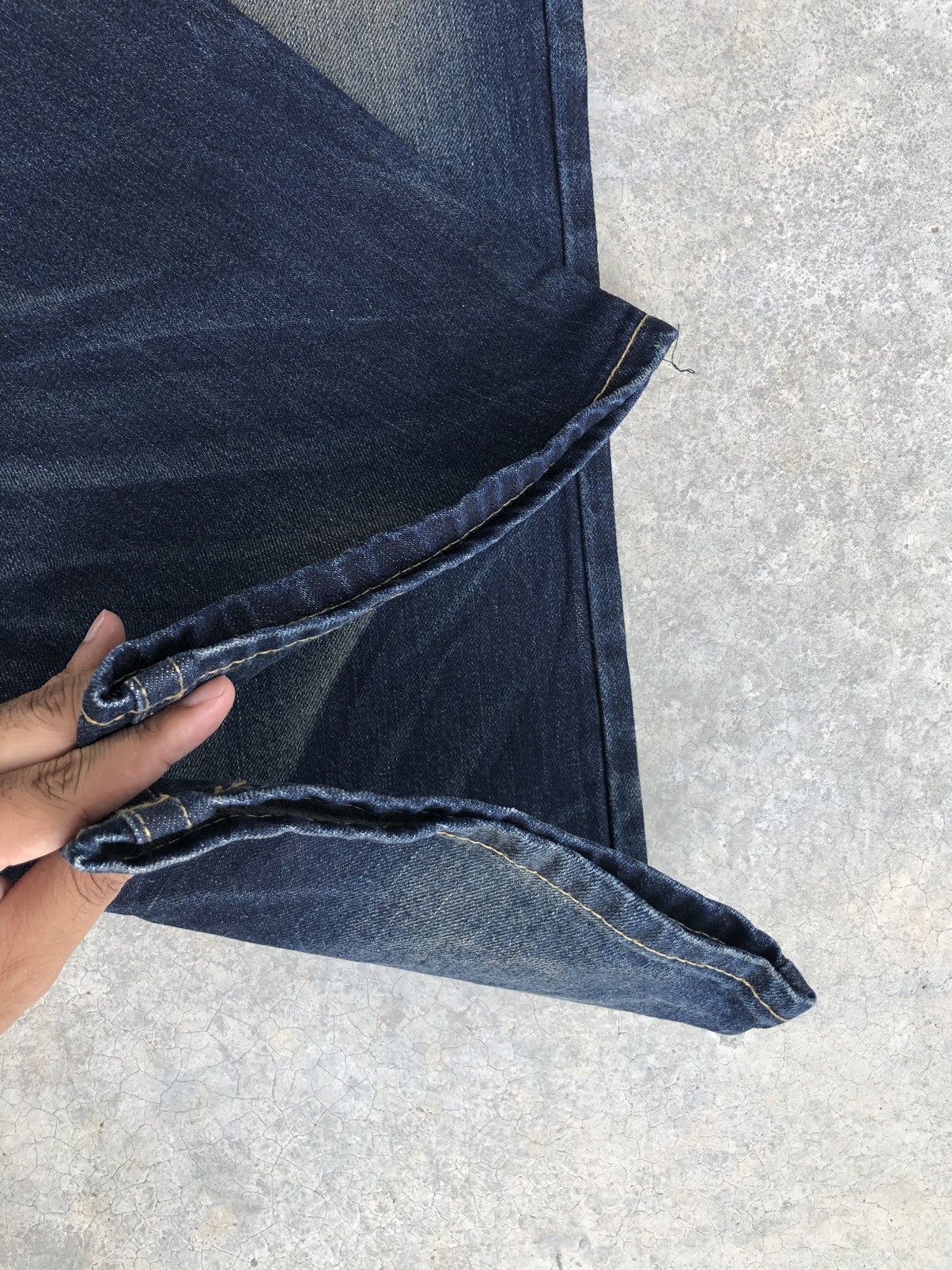 Japanese Brand Yoshitomo Nara Lolita Circus Flared Jeans Distressed Jeans Size US 34 / EU 50 - 13 Thumbnail