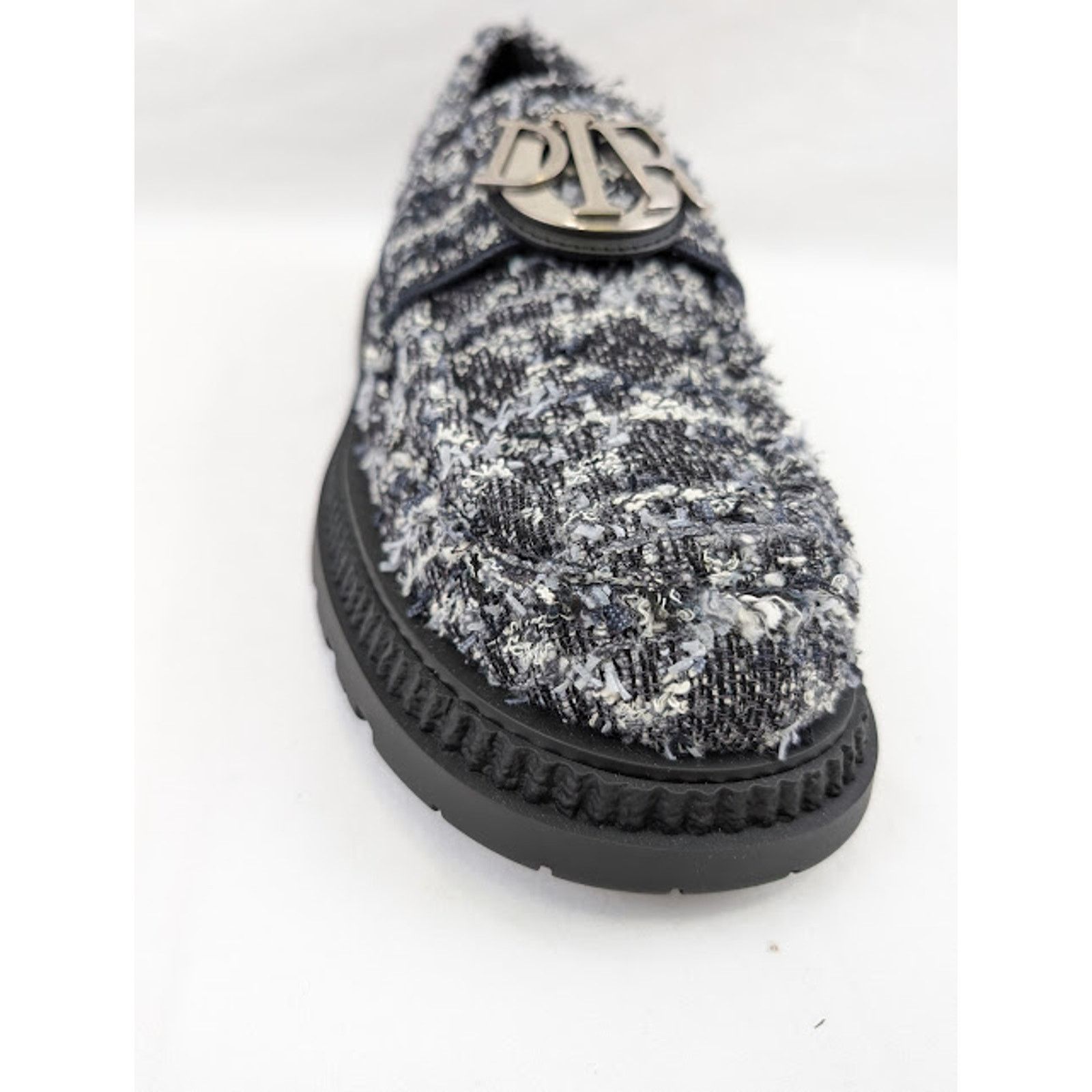 Dior o1rshd1 Buffalo Loafers Fabric in Navy Blue Size US 11 / EU 44 - 5 Thumbnail