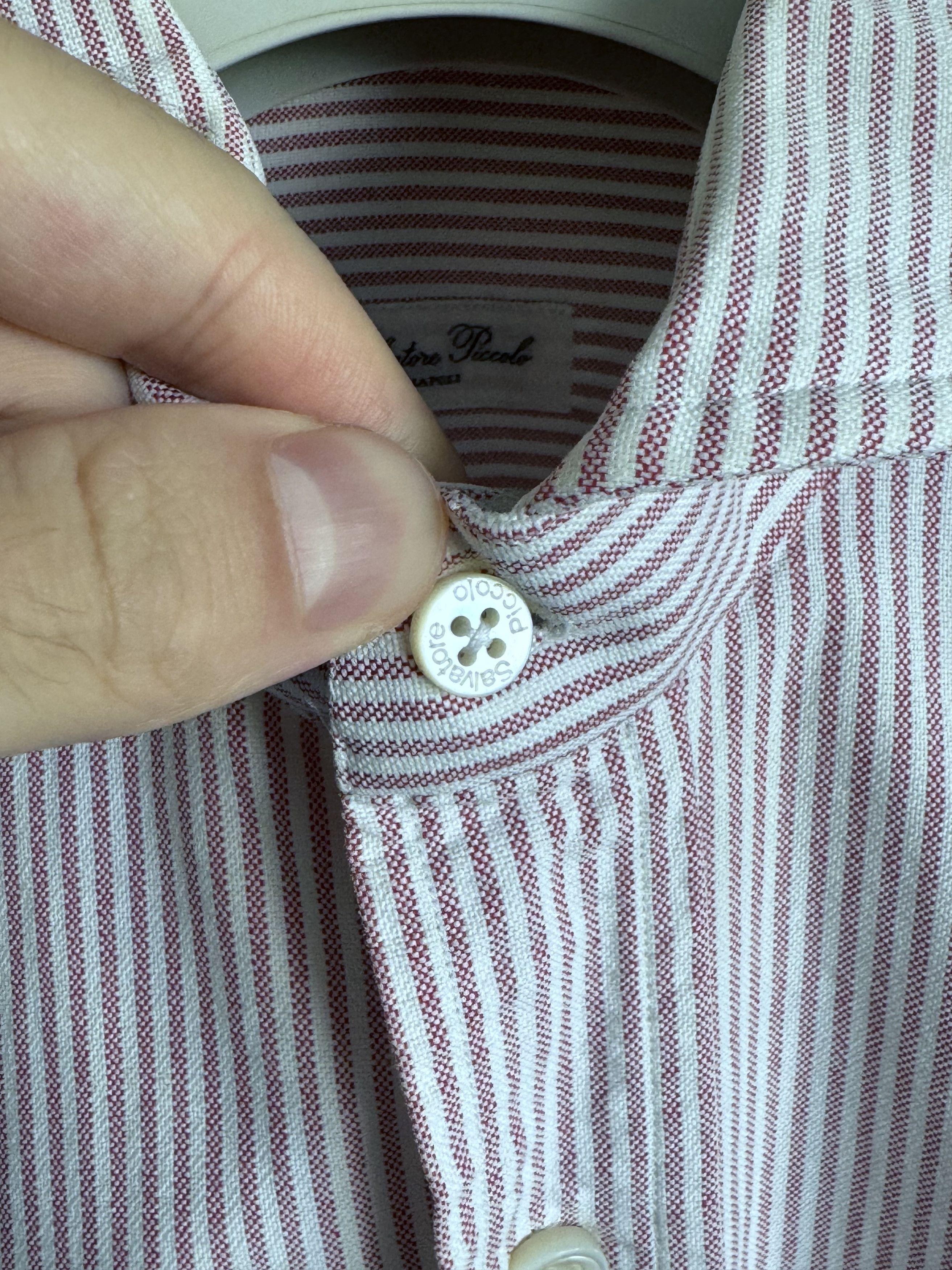 Salvatore Piccolo Salvatore Piccolo formal shirt 15/38 Size 38S - 3 Thumbnail