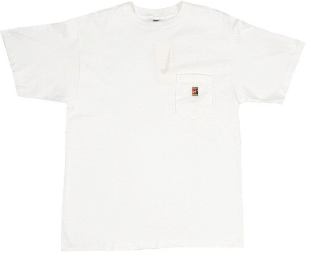 Nike Vintage Nike Tennis Court Logo Pocket T Shirt (Size XL) NWT Grailed