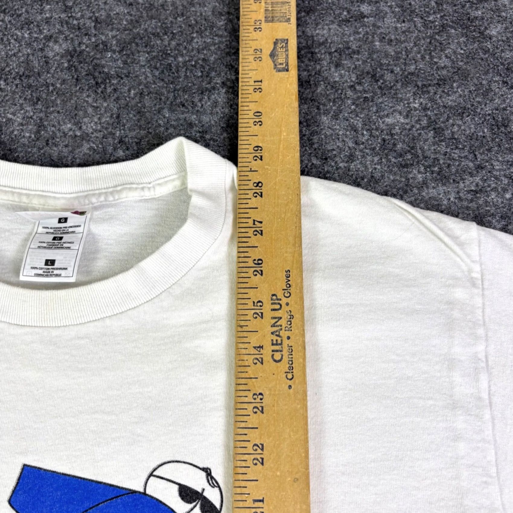 Fruit Of The Loom VINTAGE The Floating Men Band Shirt White L Mens Rock T-Shirt Band, Rock, 2000s, Heavyweight, Short Sleeve Size US L / EU 52-54 / 3 - 4 Thumbnail
