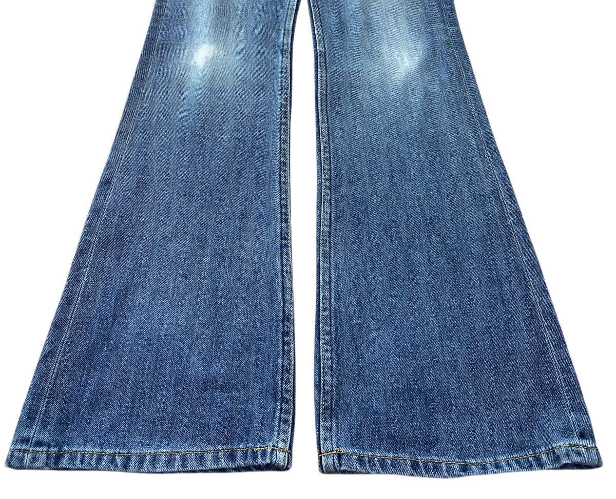 Japanese Brand Japanese Brand Whiskered Faded Wash Flare Style Size US 30 / EU 46 - 5 Thumbnail