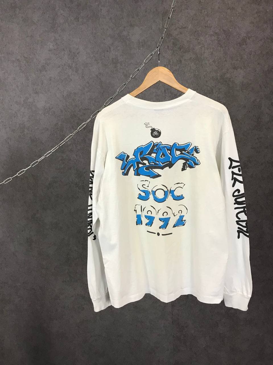Band Tees Beyond Control 1992 hip hop band tee longsleeve Size US L / EU 52-54 / 3 - 2 Thumbnail
