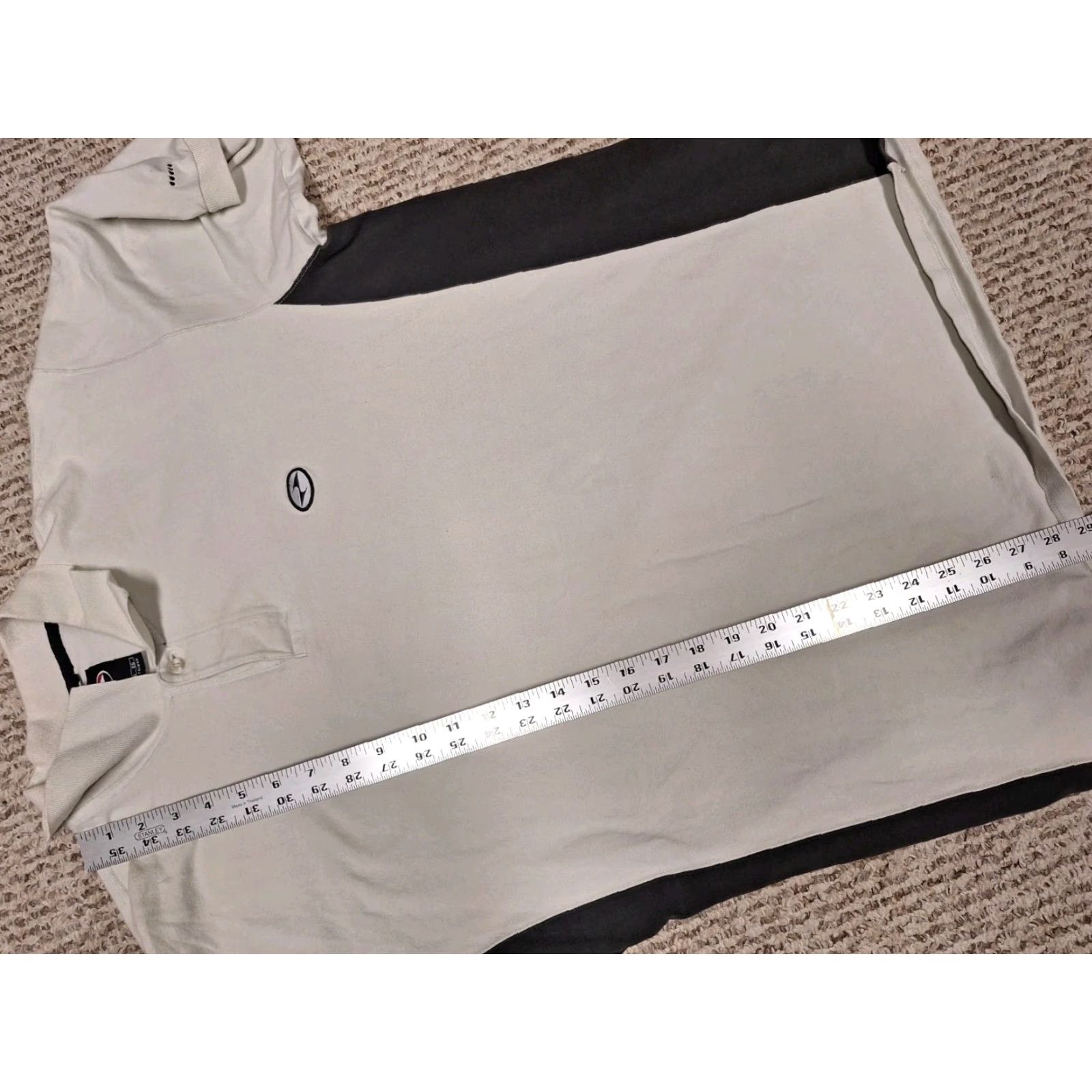 Nike VINTAGE Nike Polo Shirt Golf XL Men White 90s 00s Tiger Woods Yin Yang Slam Short Sleeve Nike Golf Polo Mens XL White 90s 00s Size US XL / EU 56 / 4 - 6 Thumbnail