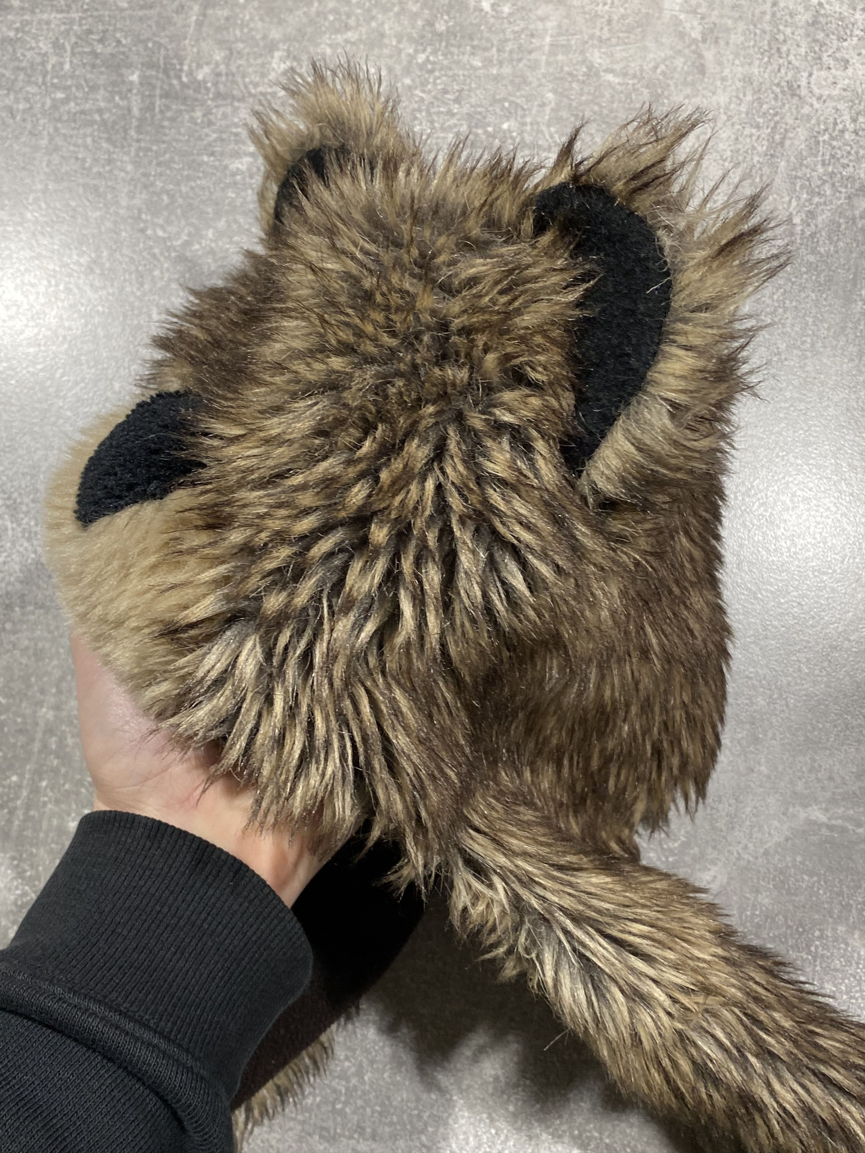Japanese Brand Vintage Fuzzy hat Bear Face beanie Japan street style Size ONE SIZE - 3 Thumbnail