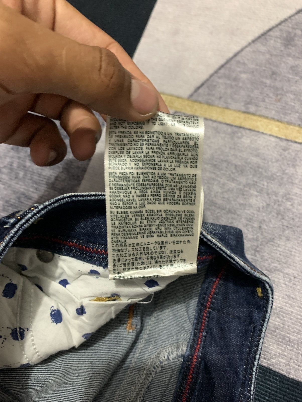 Hysteric Glamour Y2K DIESEL DENIM PANTS Size US 30 / EU 46 - 16 Thumbnail