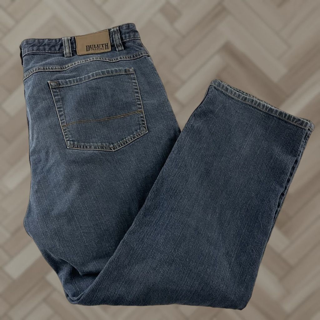 Denime Duluth Jeans Duluth Flex Weekender Medium Blue Denim Jeans Men 44x32 Regular 44 Denim Blue Mens Jeans Straight"} Size US 44 / EU 60 - 1 Thumbnail