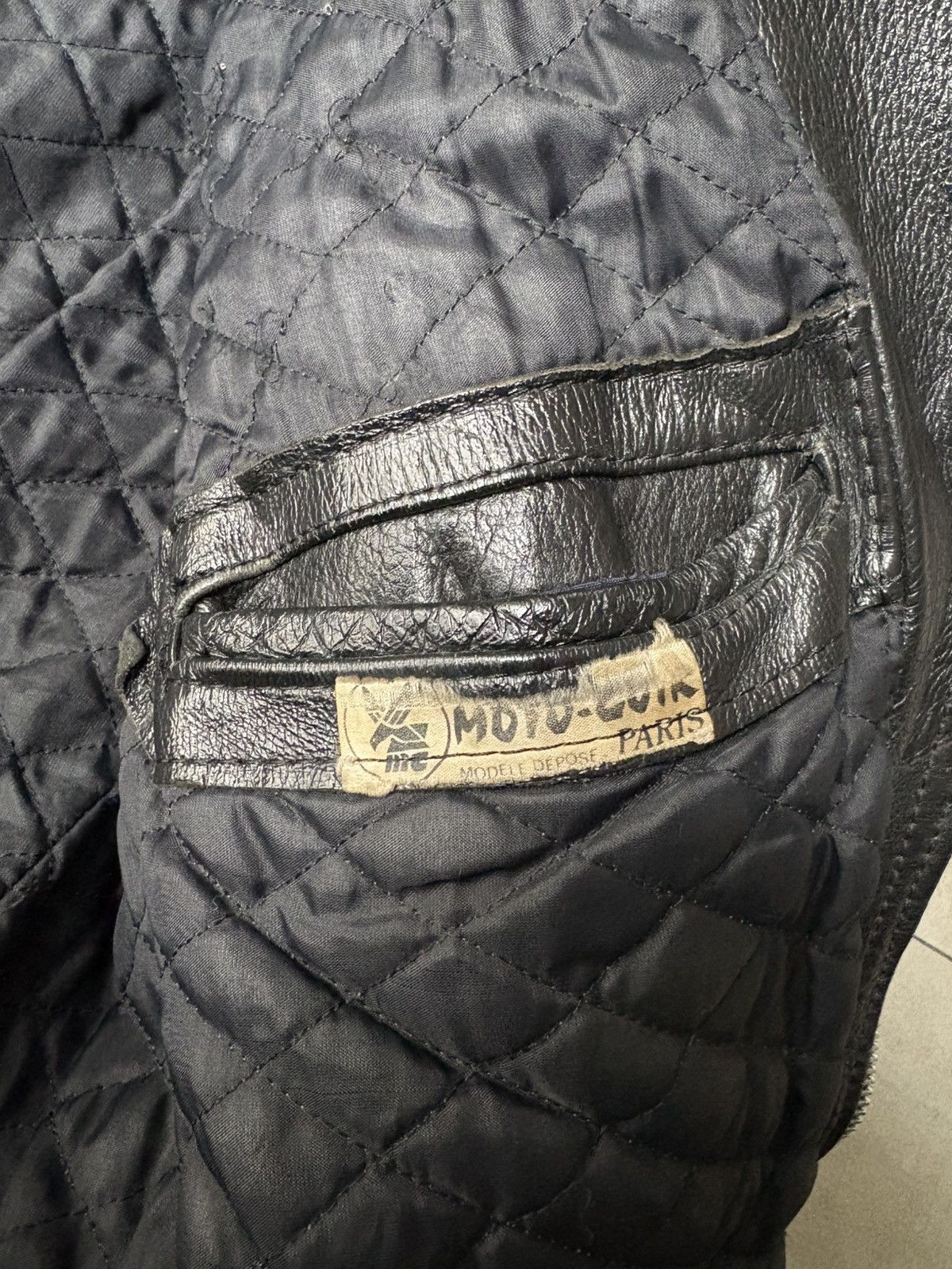 Vintage Leather cafe racer jacket Size US S / EU 44-46 / 1 - 6 Thumbnail