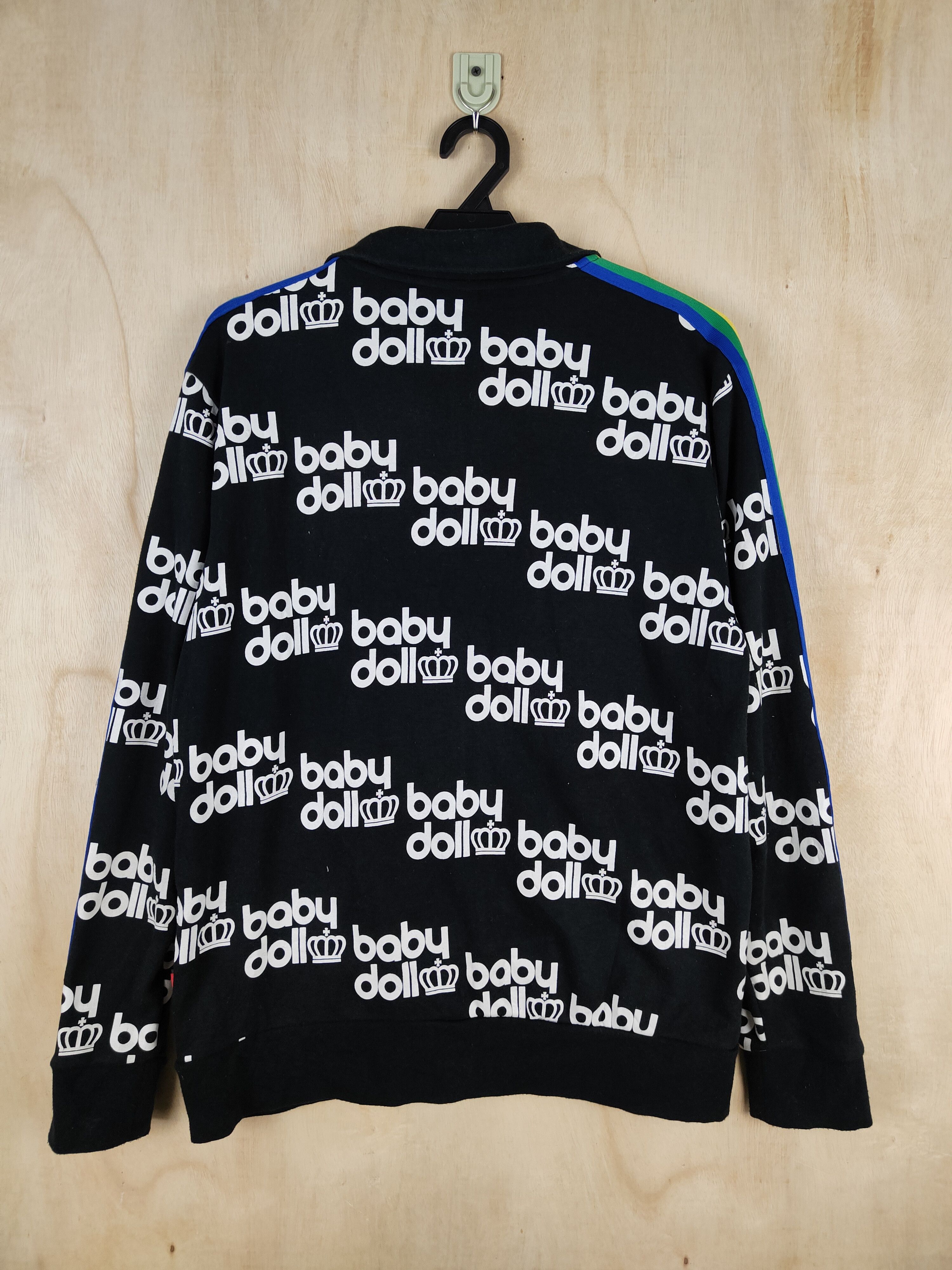 Japanese Brand × Vintage Baby Doll Black Sweaters #S2604 Size US L / EU 52-54 / 3 - 10 Thumbnail