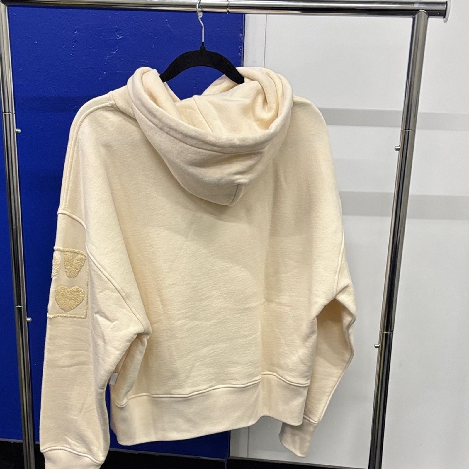Other NWT Van Laack Women's Cream Hoodie Sweater Size L Size L / US 10 / IT 46 - 6 Thumbnail