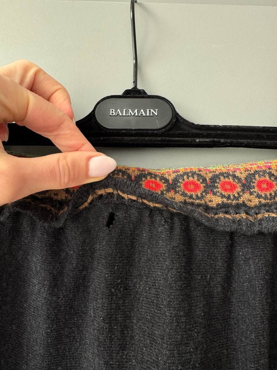Designer × Vintage Ivko Serbia Multi Logo Floral Flowers Skirt Size 26" / US 2 / IT 38 - 6 Thumbnail