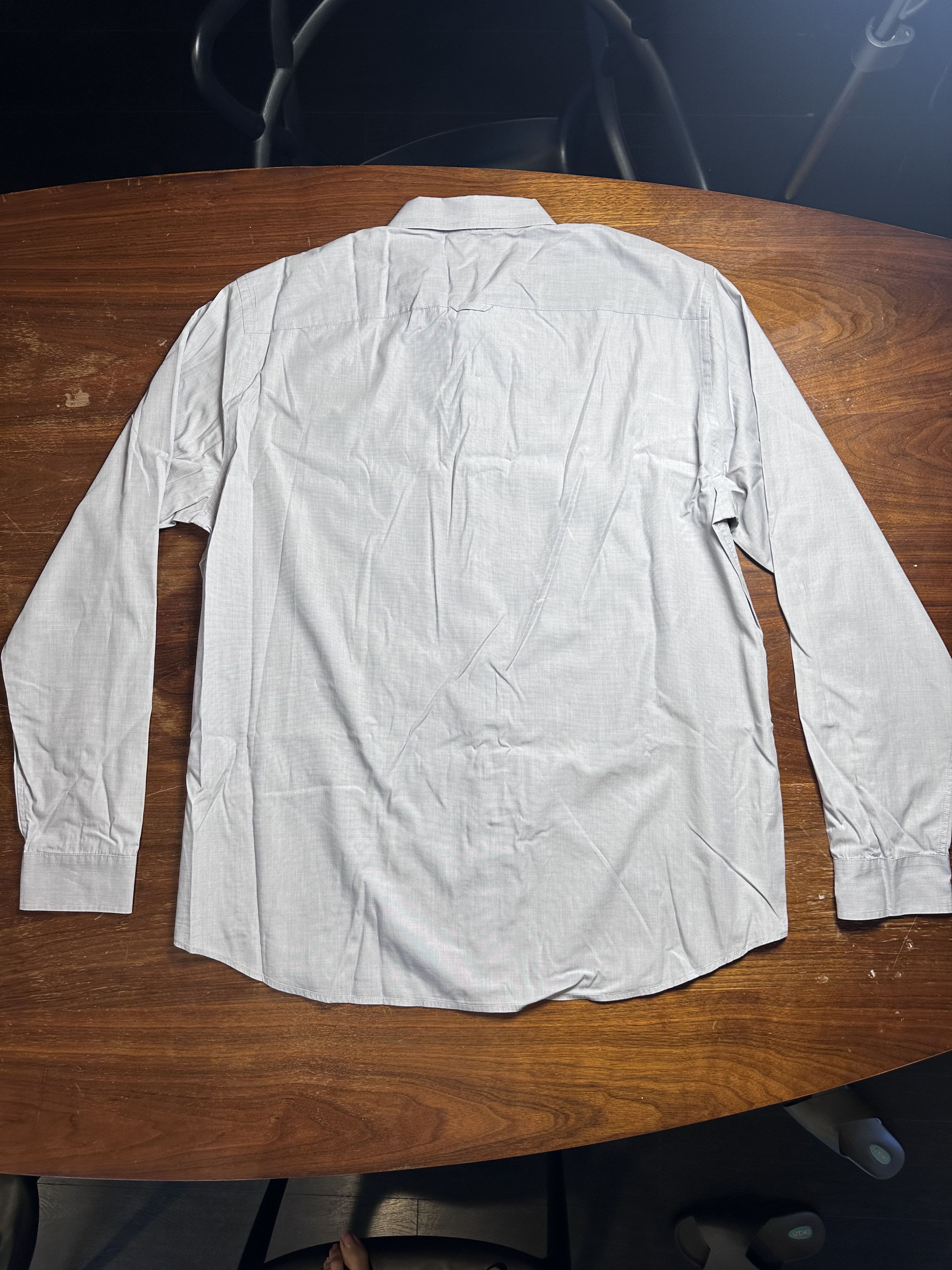 Vince Vince Men's Button Down Shirt Gray XL Not Worn Size US XL / EU 56 / 4 - 5 Thumbnail